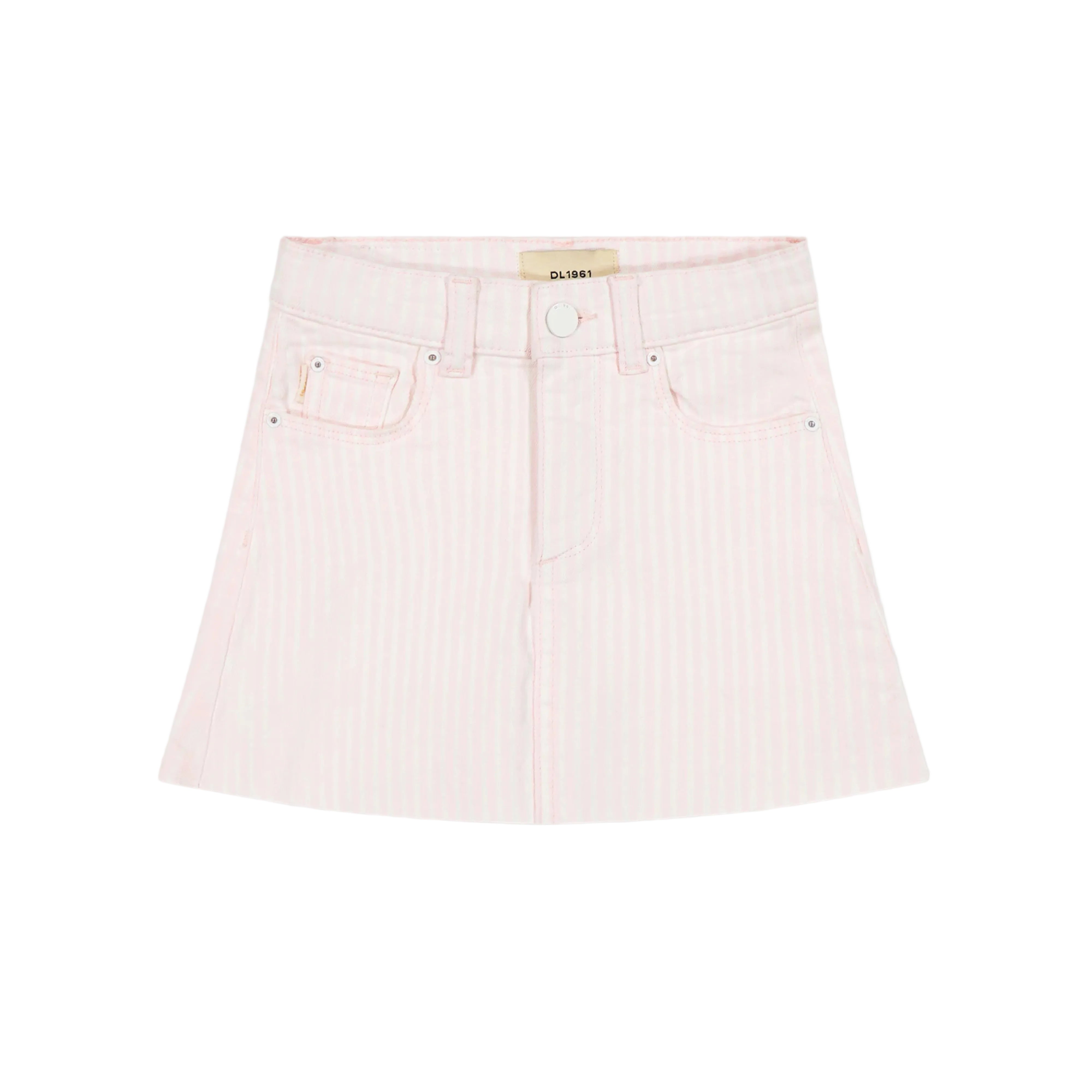 Jenny Mini Skirt | Pink Stripe