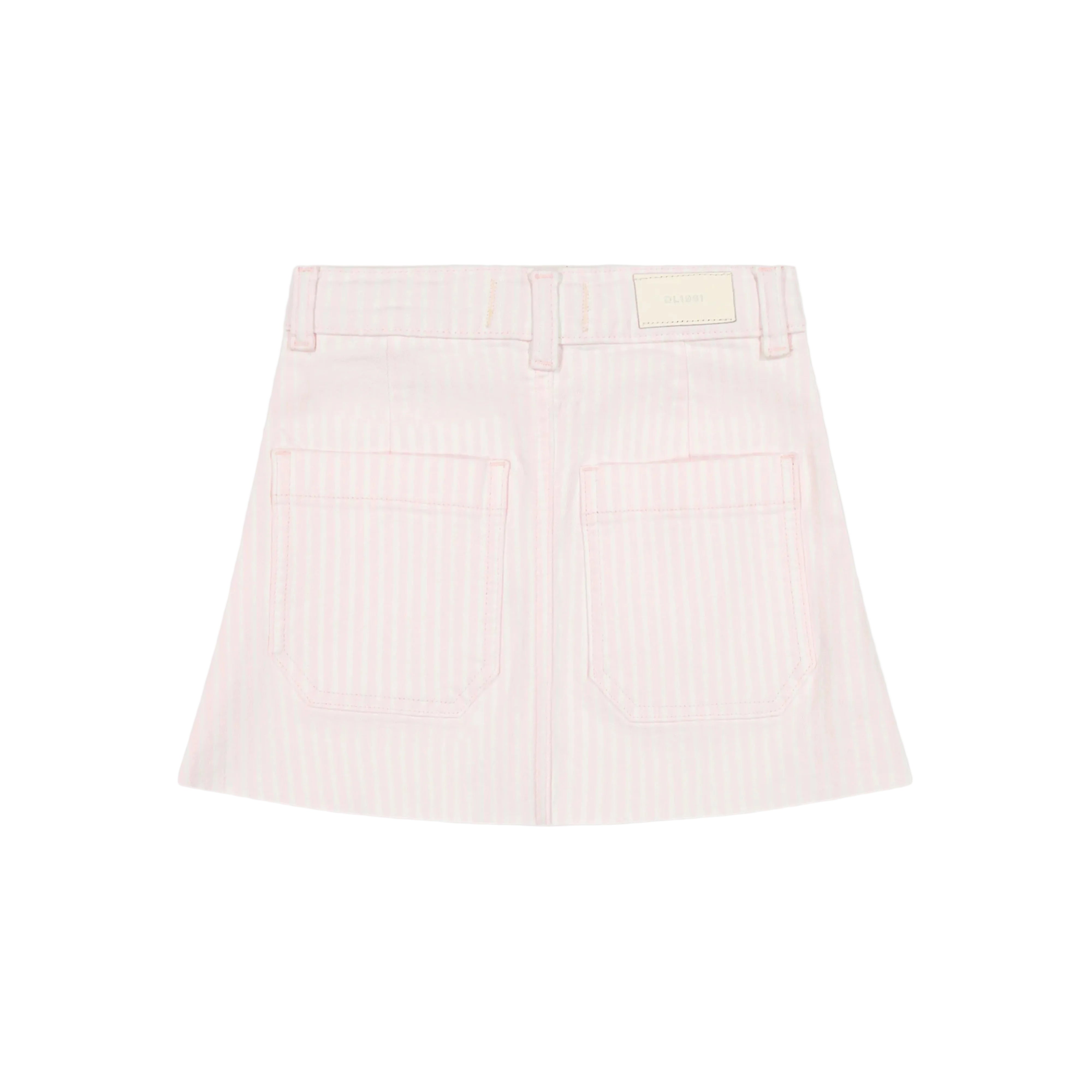 Jenny Mini Skirt | Pink Stripe