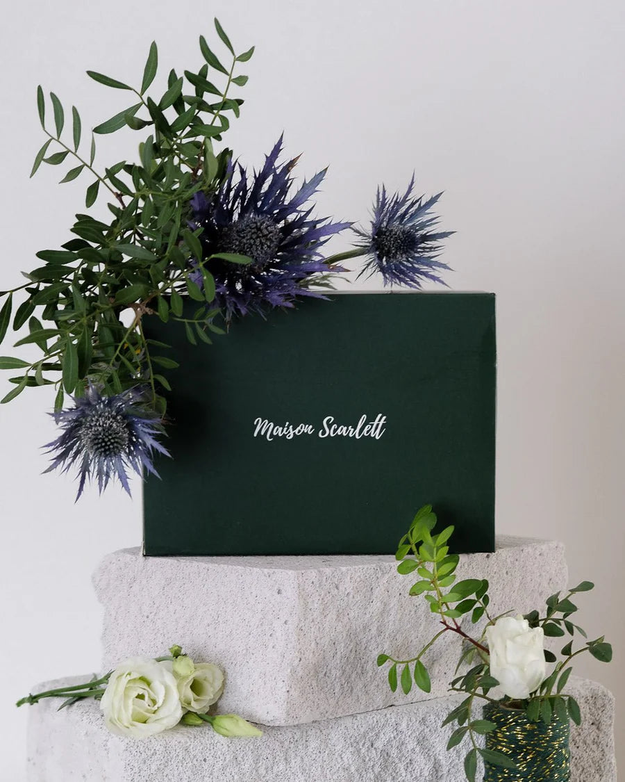 Brigitte Linen Travel Jewelry Box | Beige