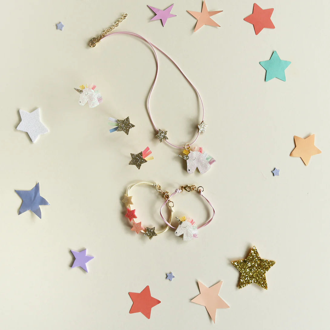 Rainbow Unicorn Bracelet Set