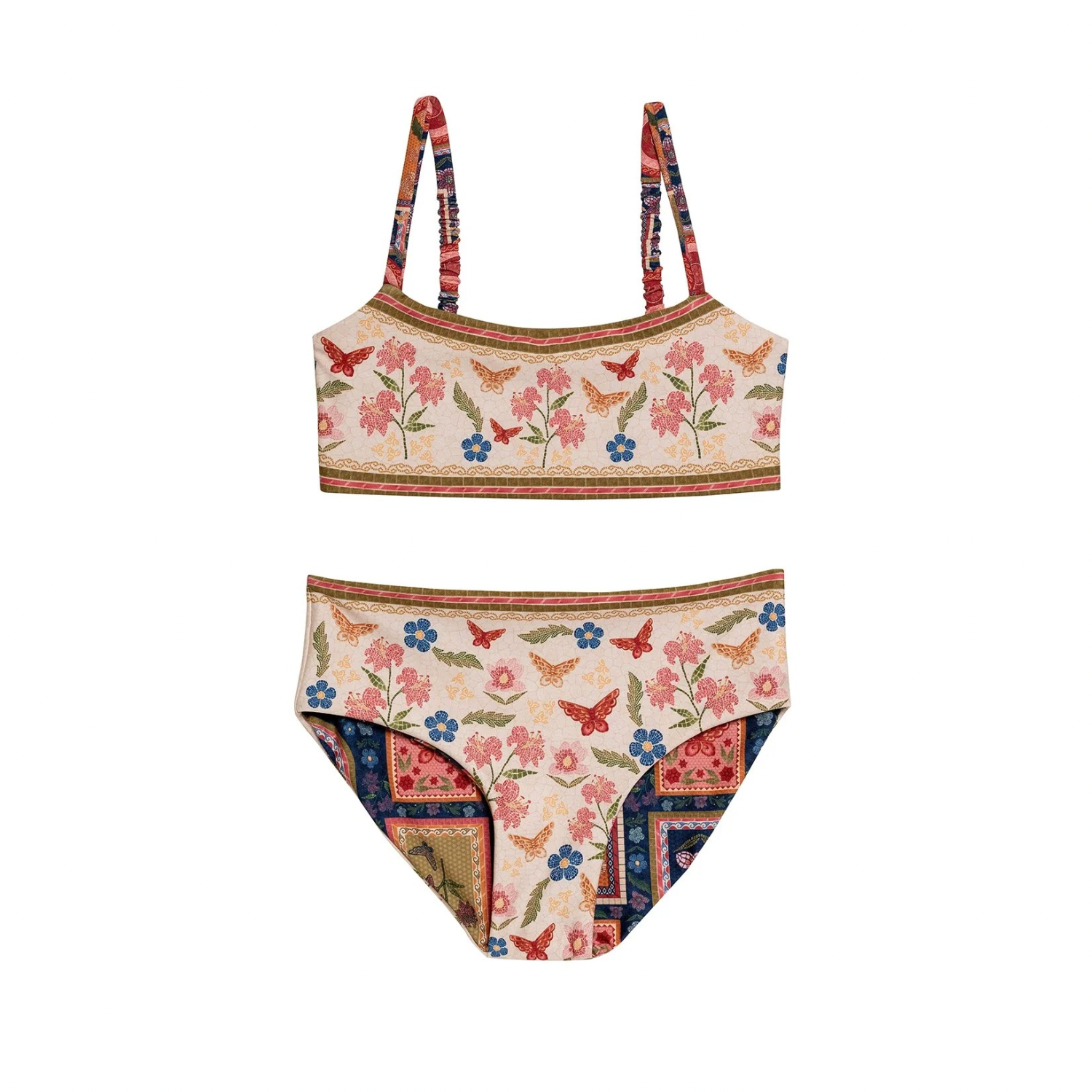 Sky Reversible Bikini | Fiore