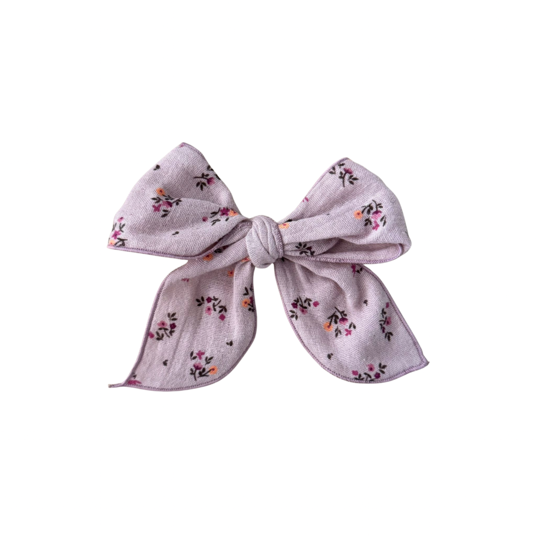 Muslin Bow | Pink