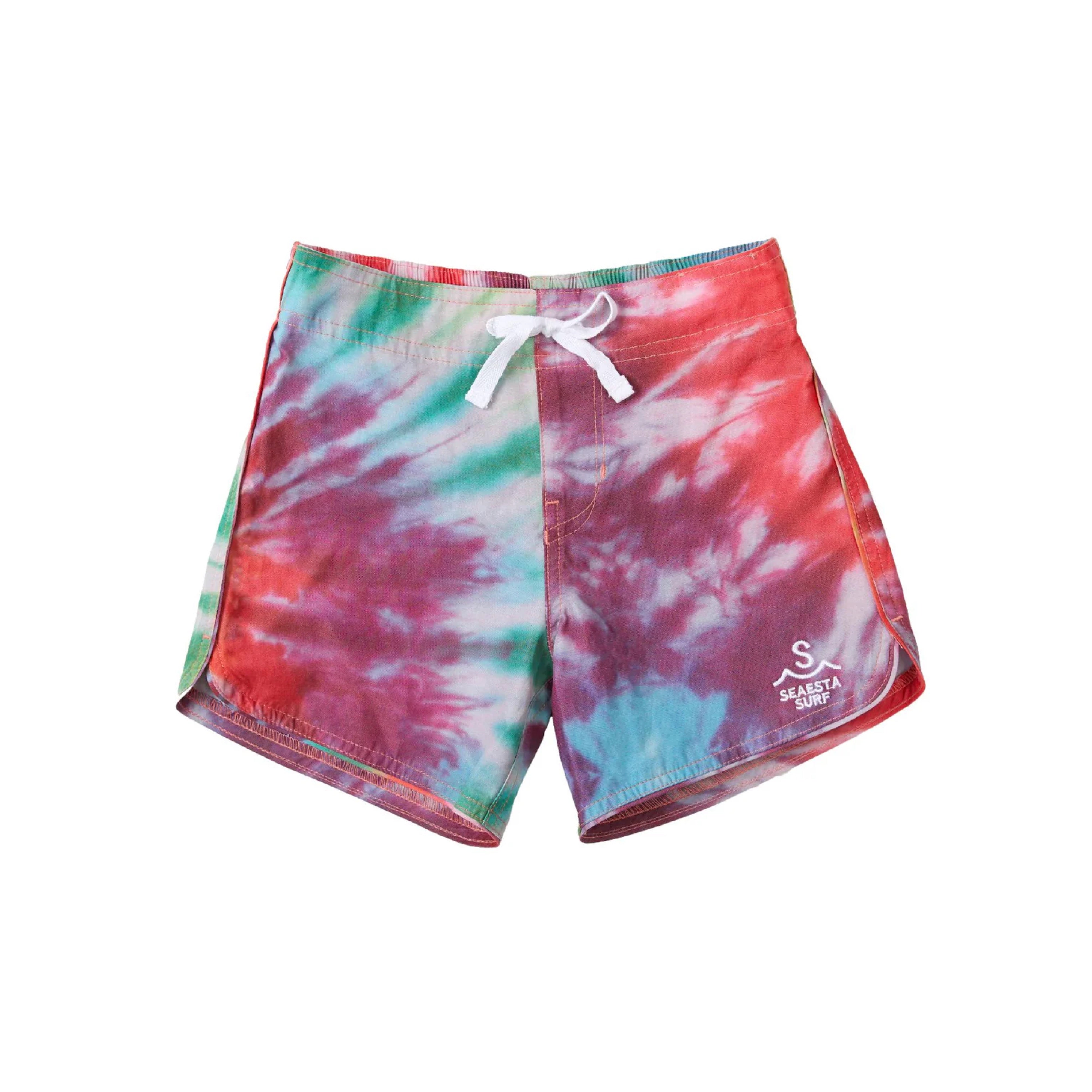 Sea Ripple Retro Flare Boardshort | Tie Dye