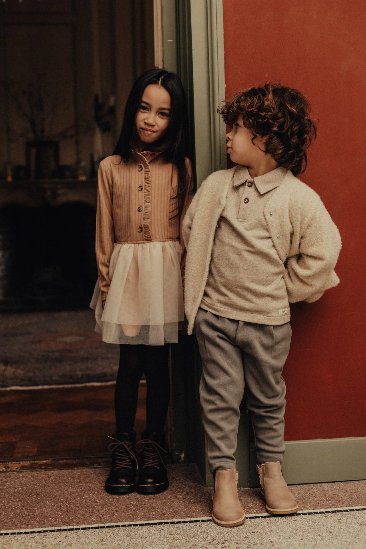 Denezy Polo | Sand Melange Multicolor