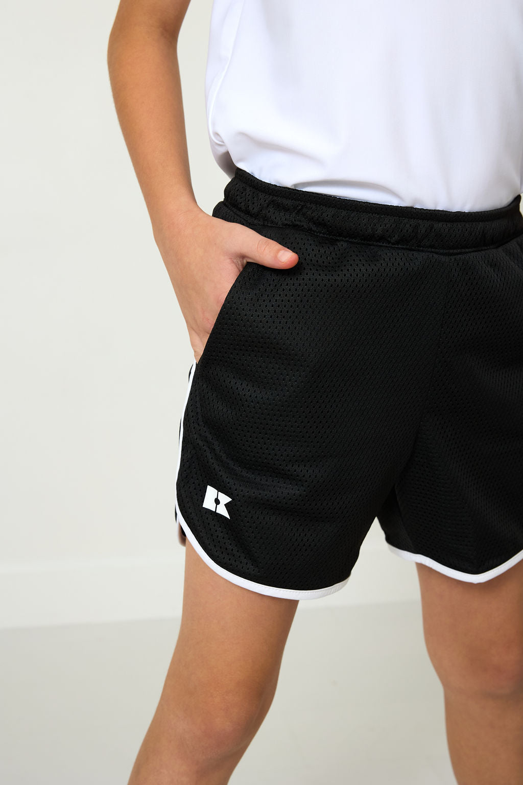 Retro Mesh Short | Black
