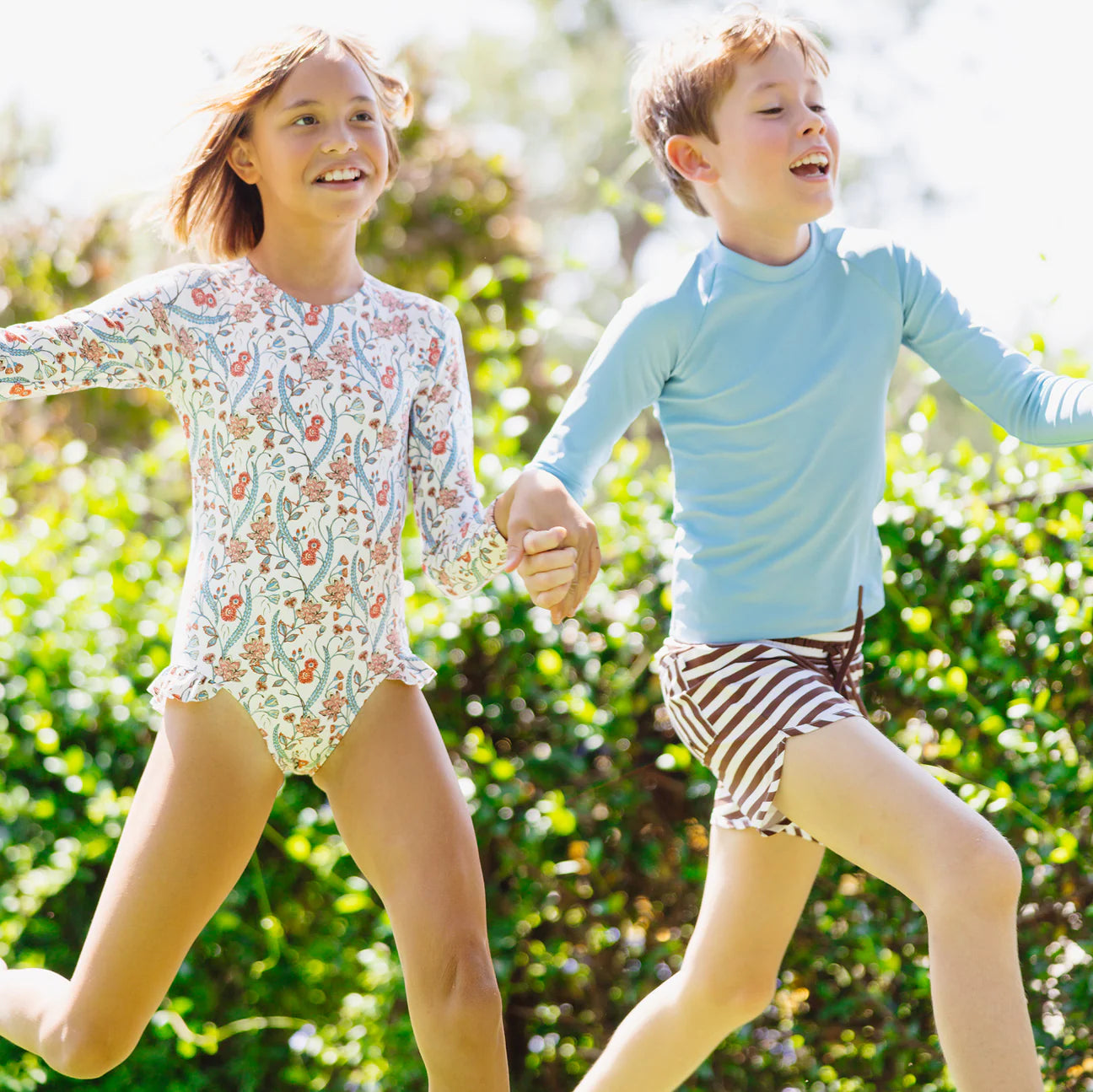 Stripe Boardie | Cocoa