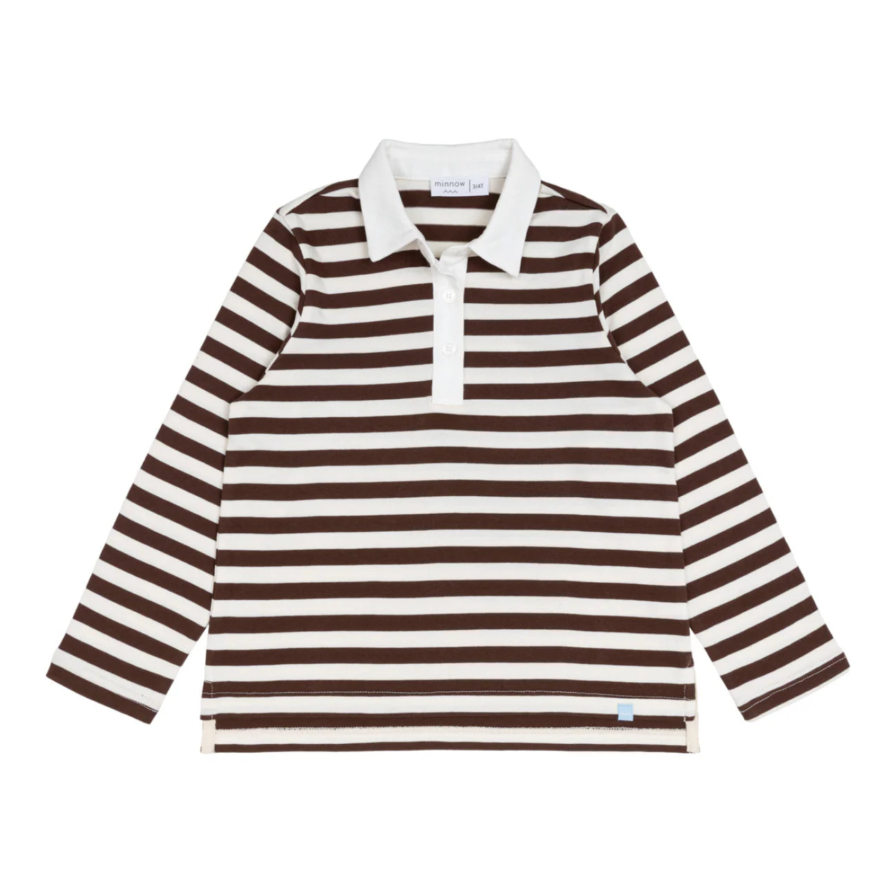 Rugby Shirt | Cocoa Stripe