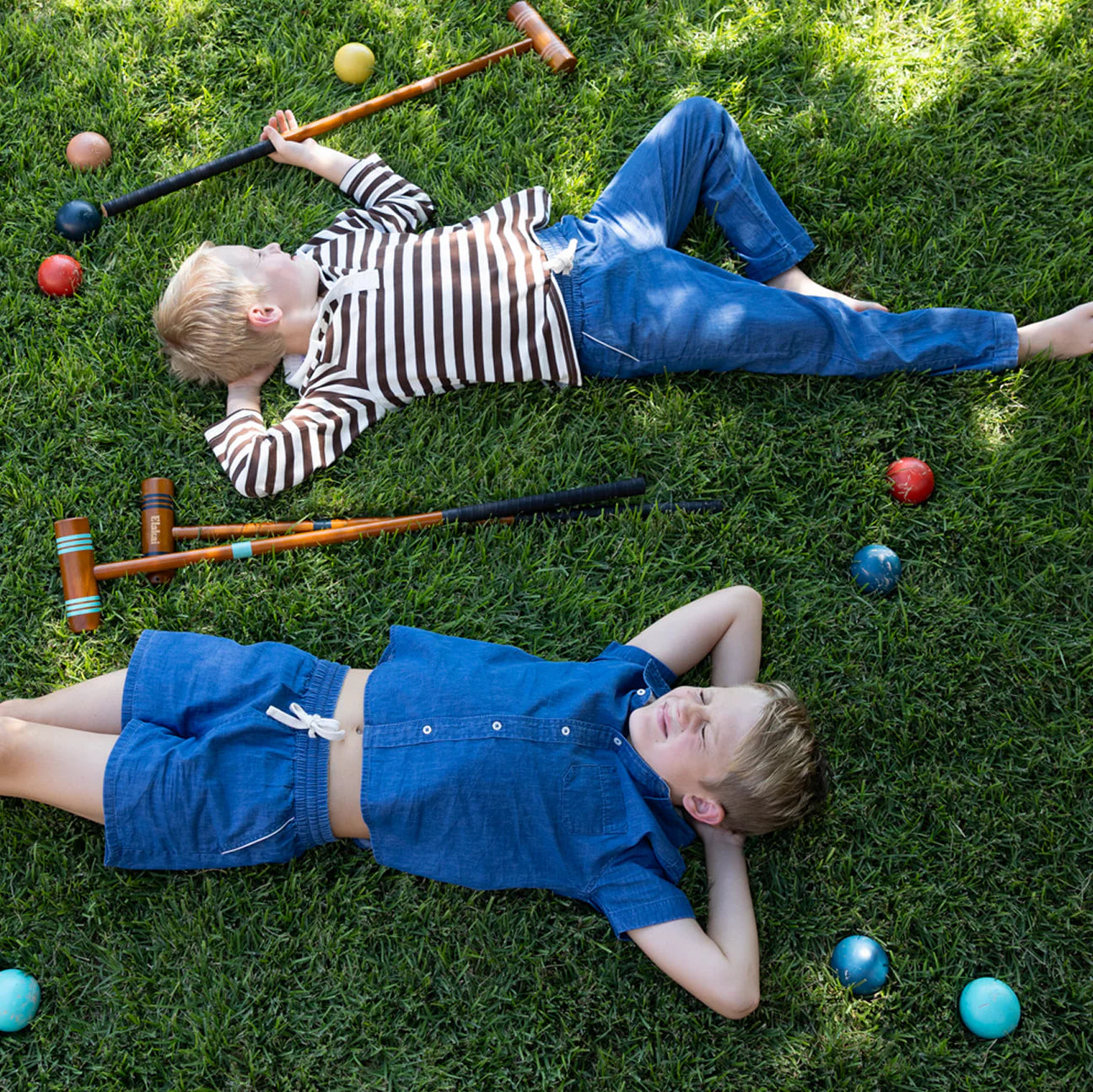 Rugby Shirt | Cocoa Stripe