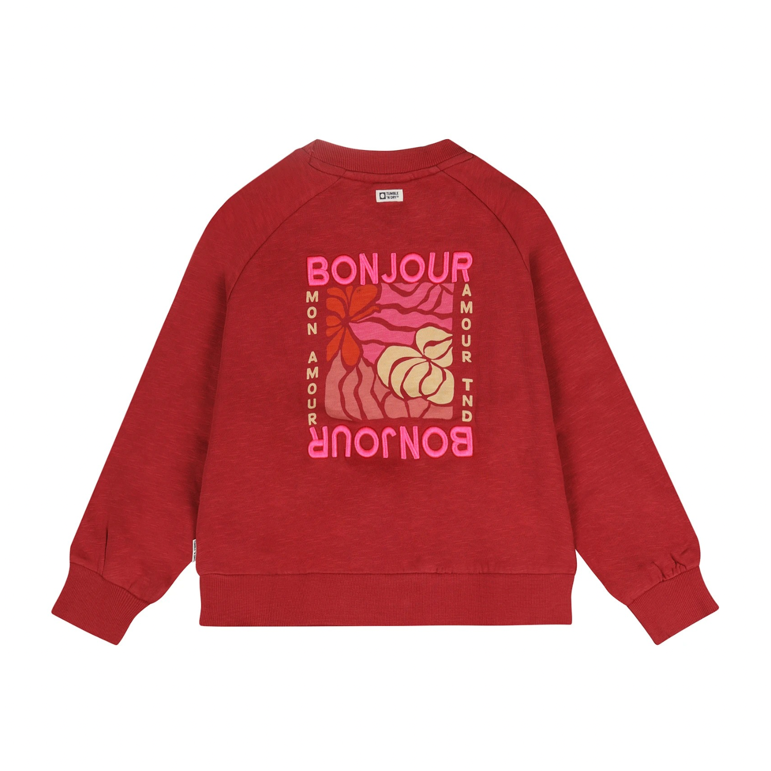 J'Adore Sweatshirt | Burgundy Red