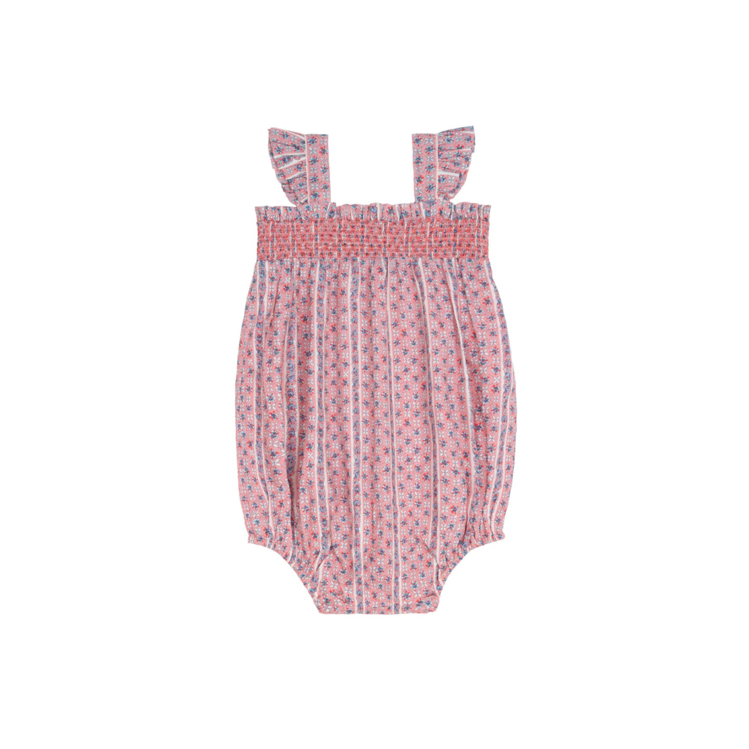 Smoked Bubble Romper | Rosa Vine