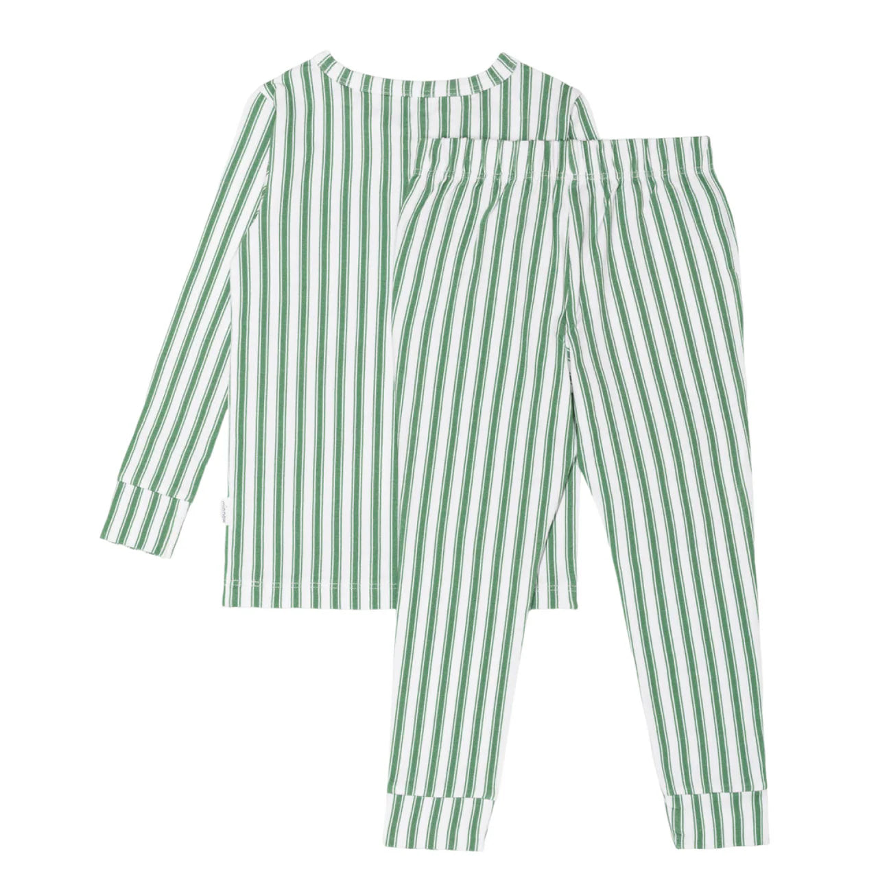 Pima Pajamas Set | Boxwood Stripe