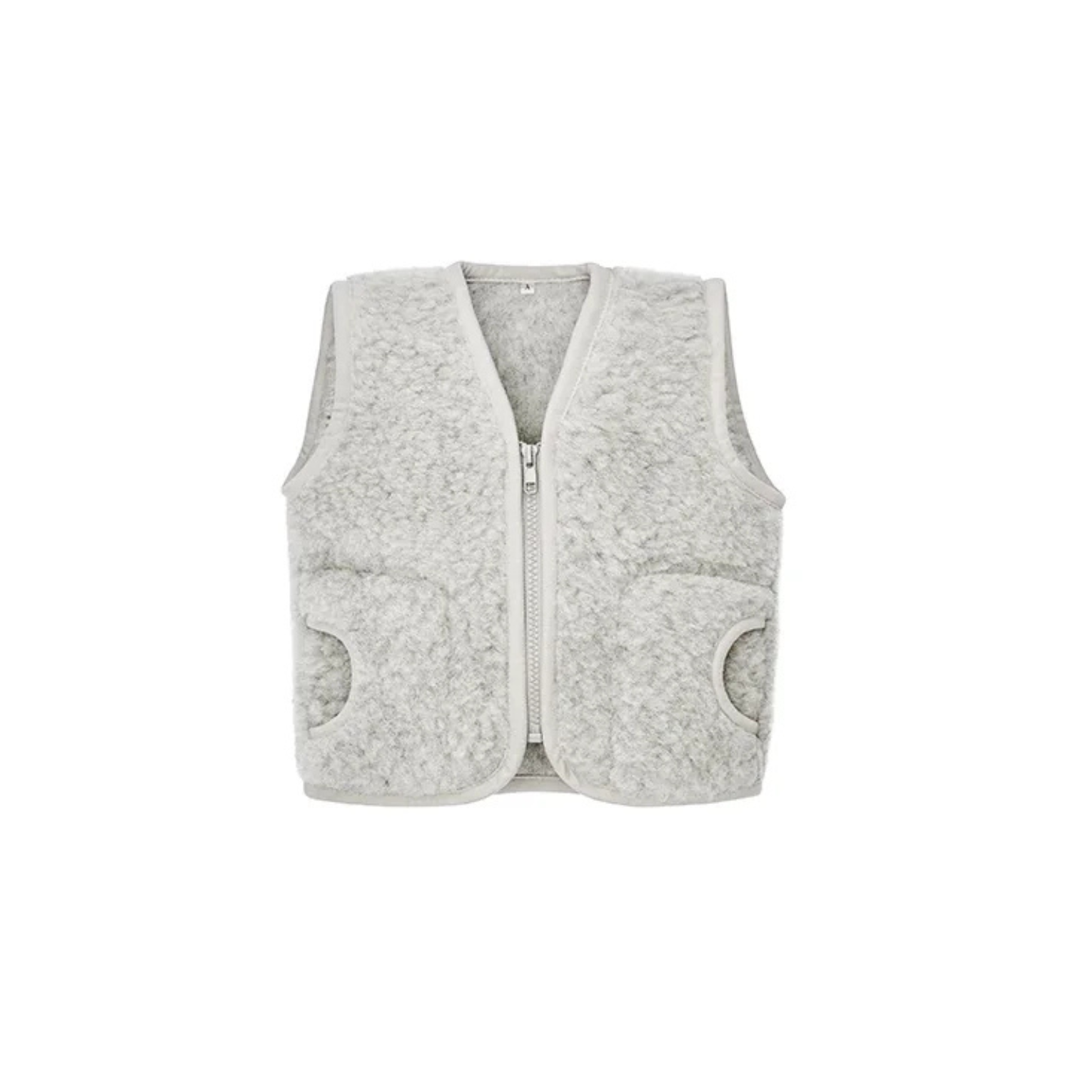 Wool Vest | Grey