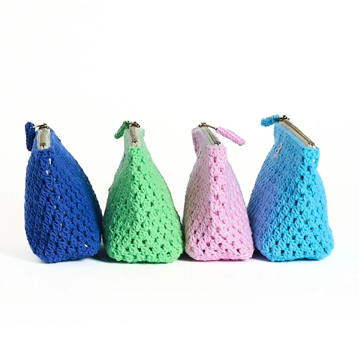 Solid Crochet Small Pouch