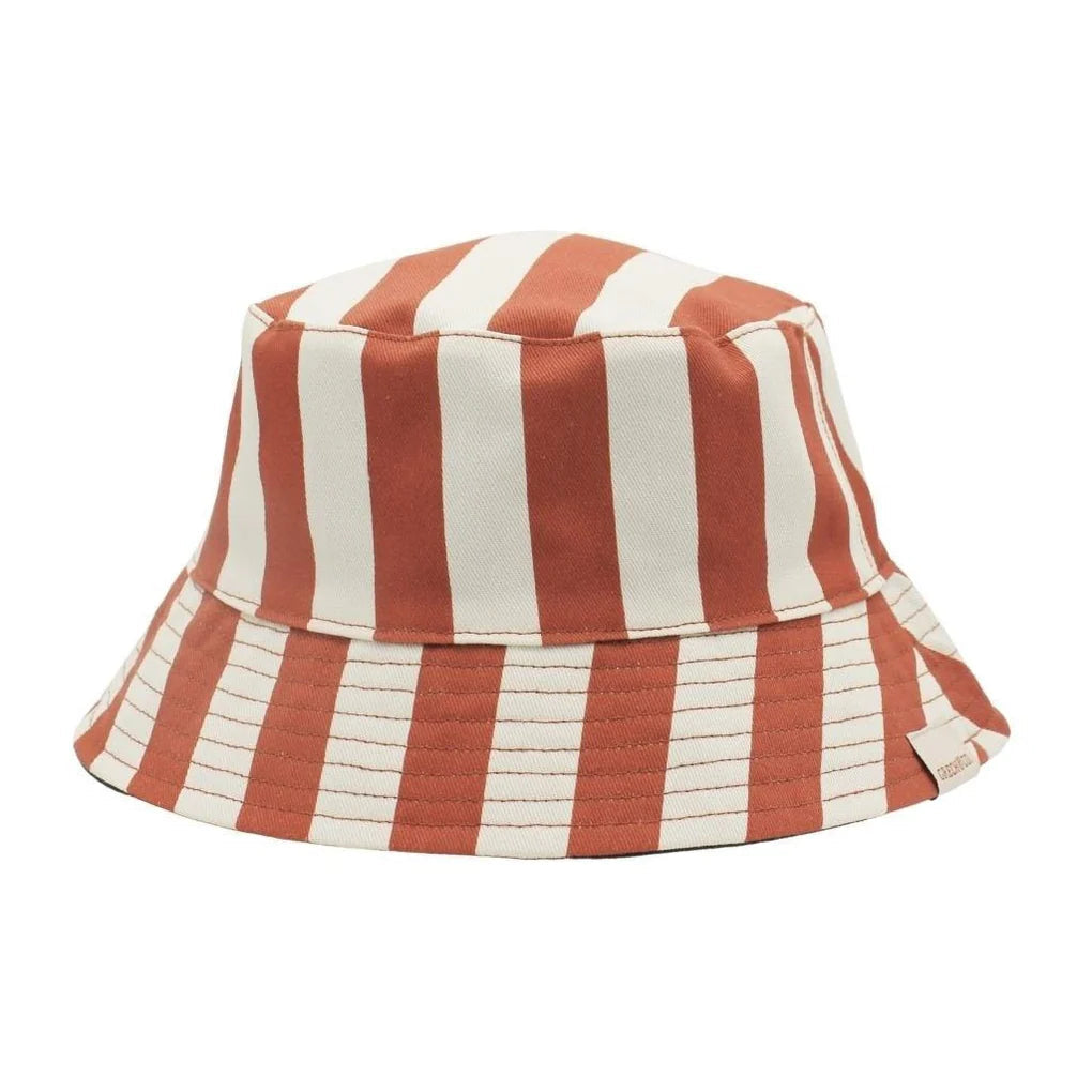Striped Reversible Bucket Hat | Atlas Tierra