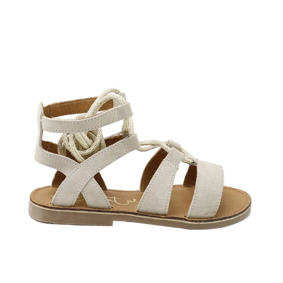 Tuda Roman Sandals | Ecru