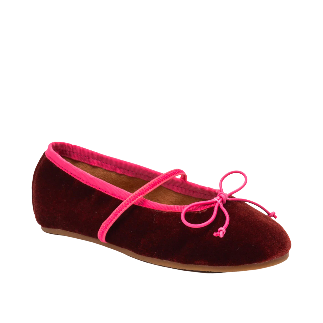 Palma Ballerina Shoes | Bordeaux