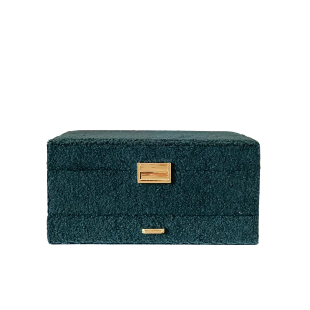 Denise Teddy Jewelry Box | Green