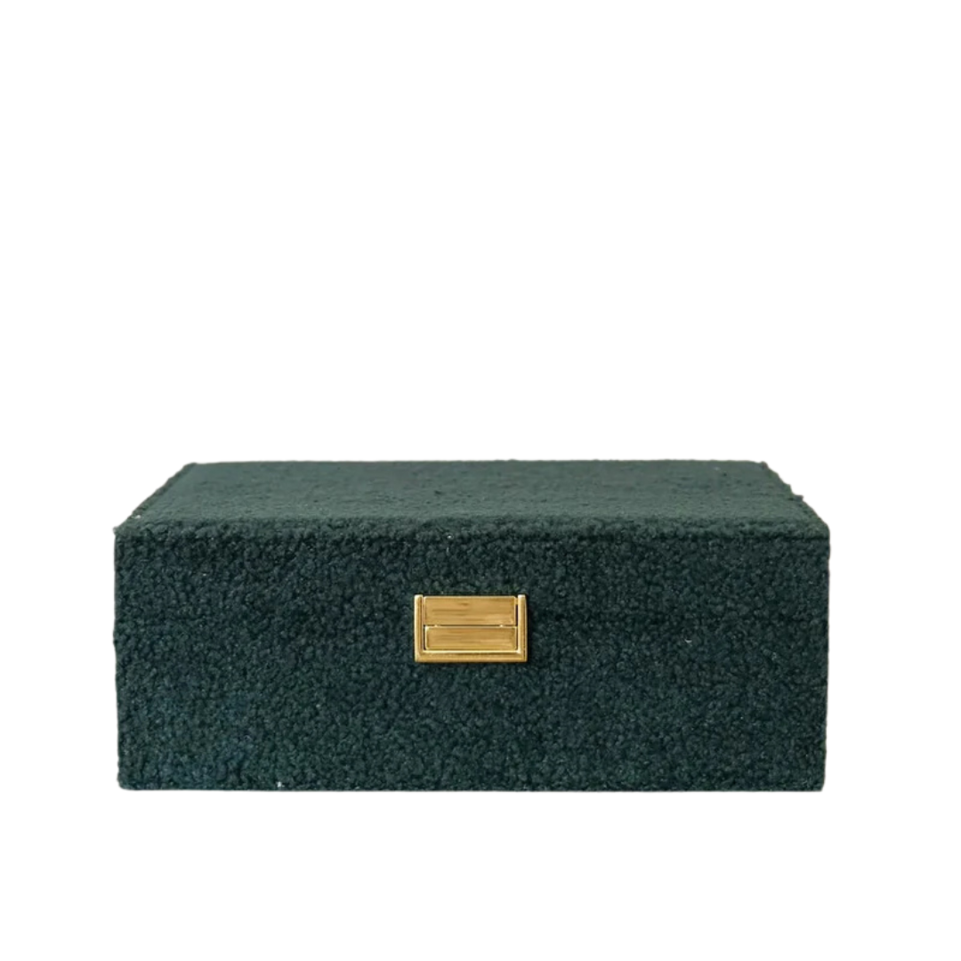 Louise Teddy Jewelry Box | Green