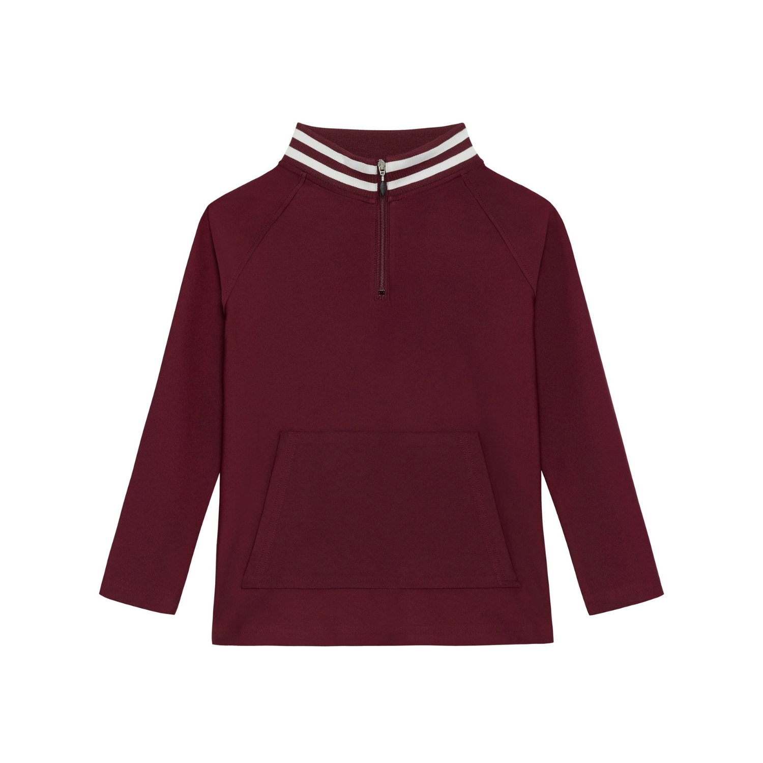 Retro Half-Zip | Maroon