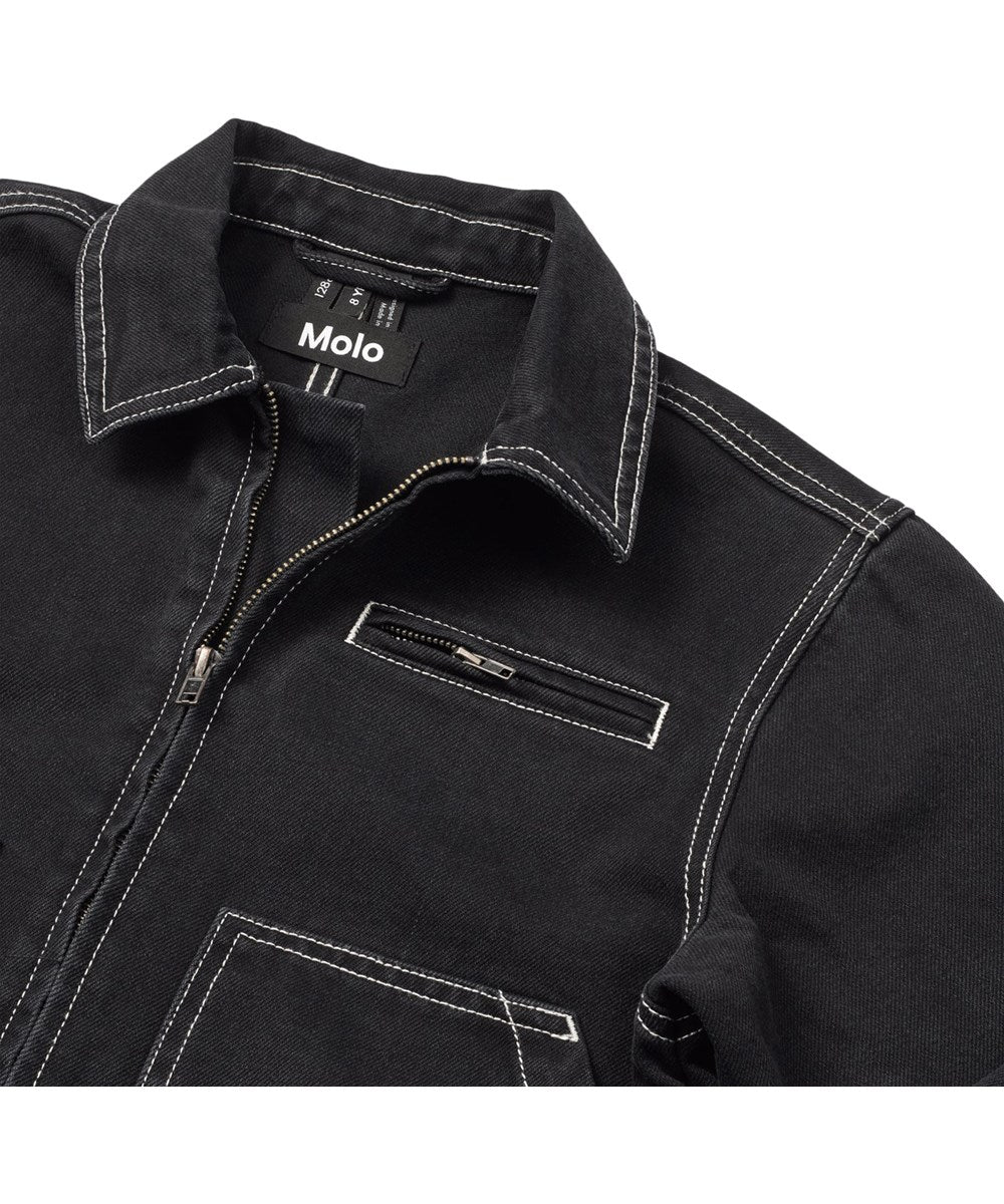 Hetson Jacket | Washed Black