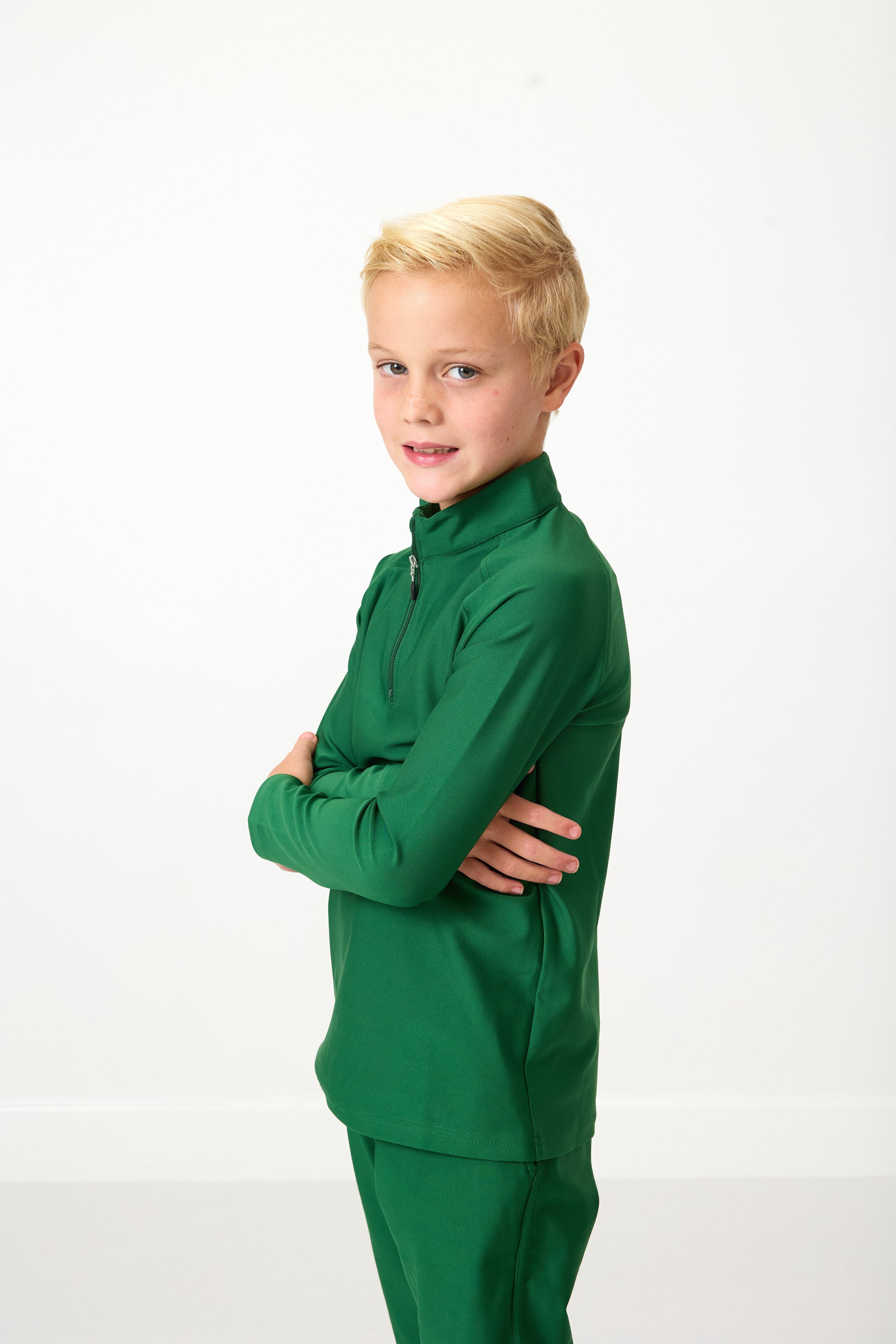 Half-Zip | Green