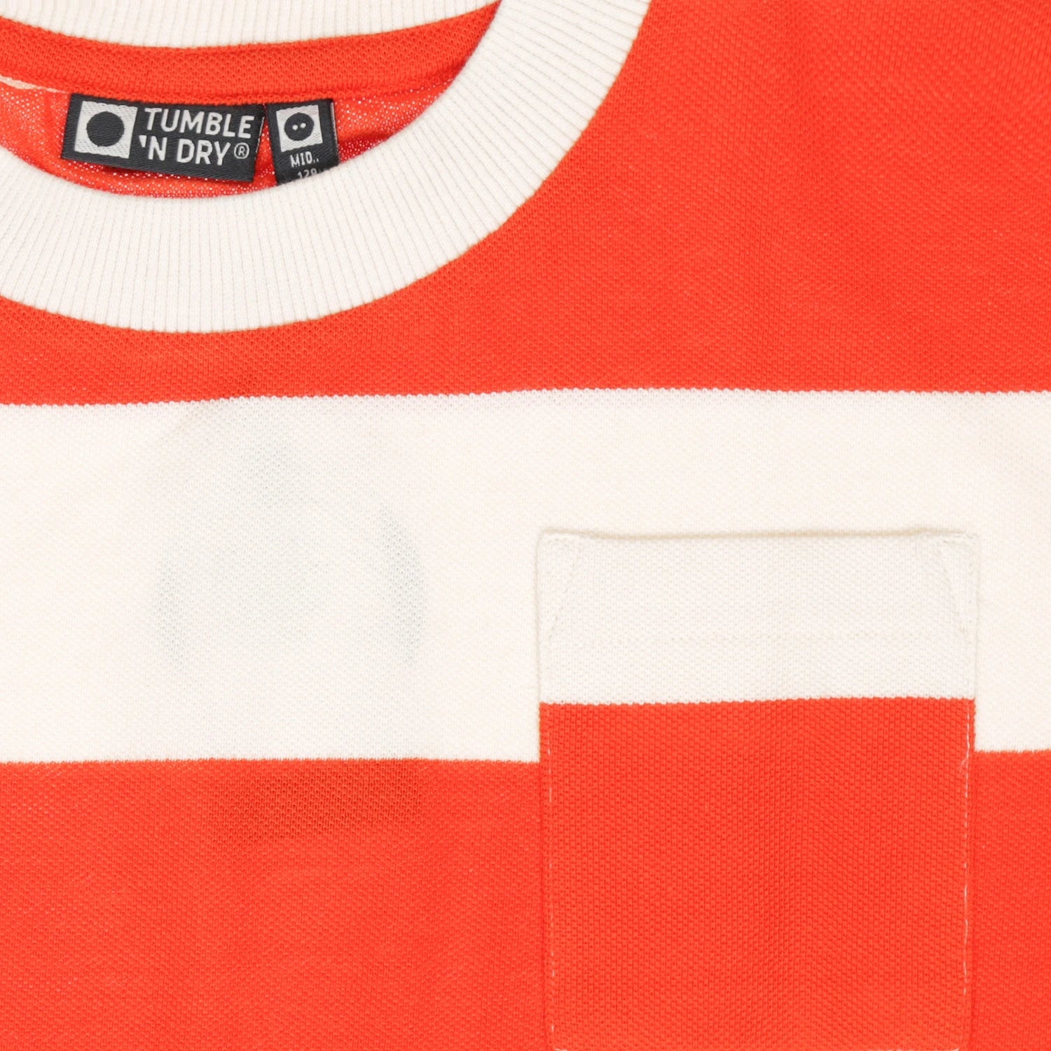 Wipeout Striped T-Shirt | Red