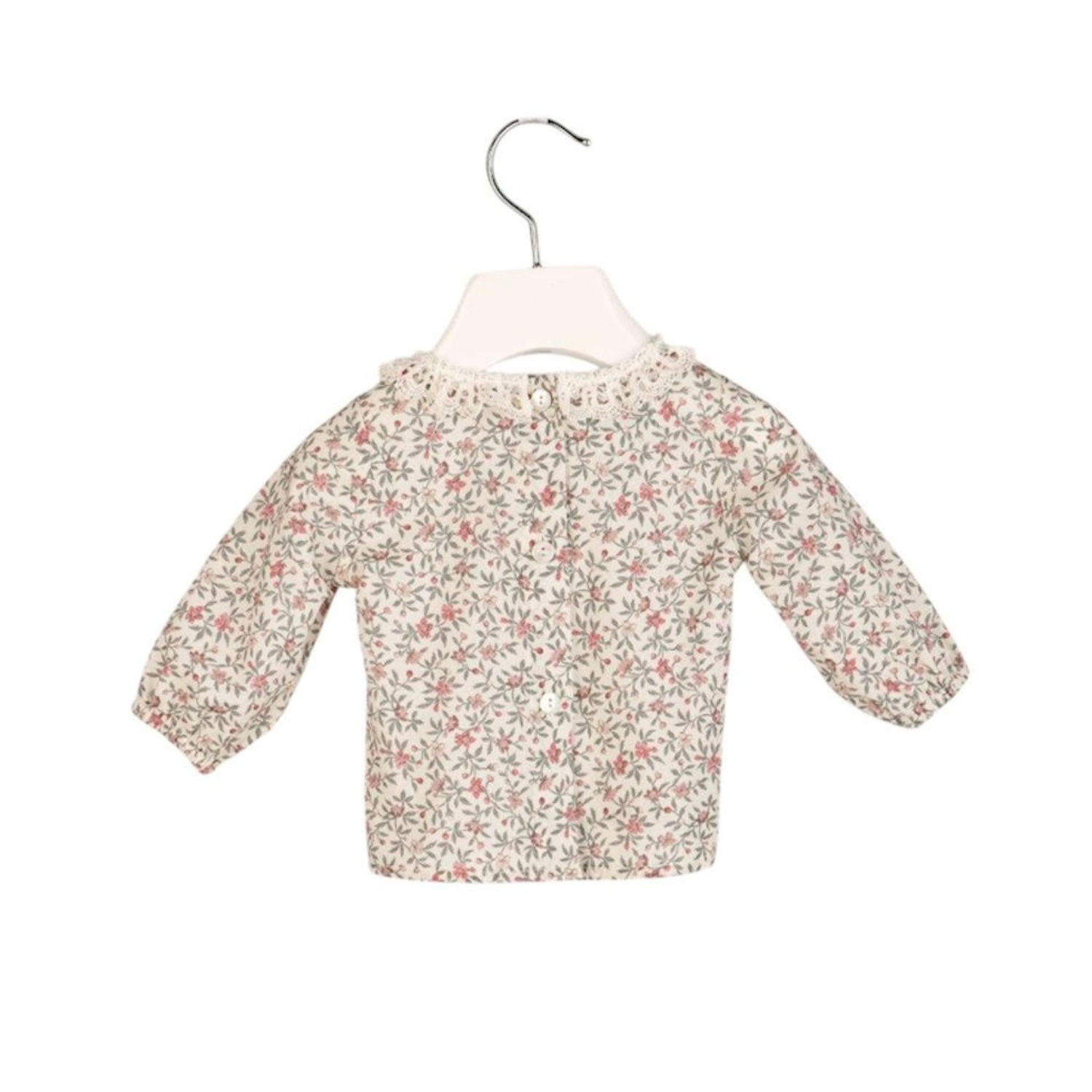 Alba Shirt | White Floral