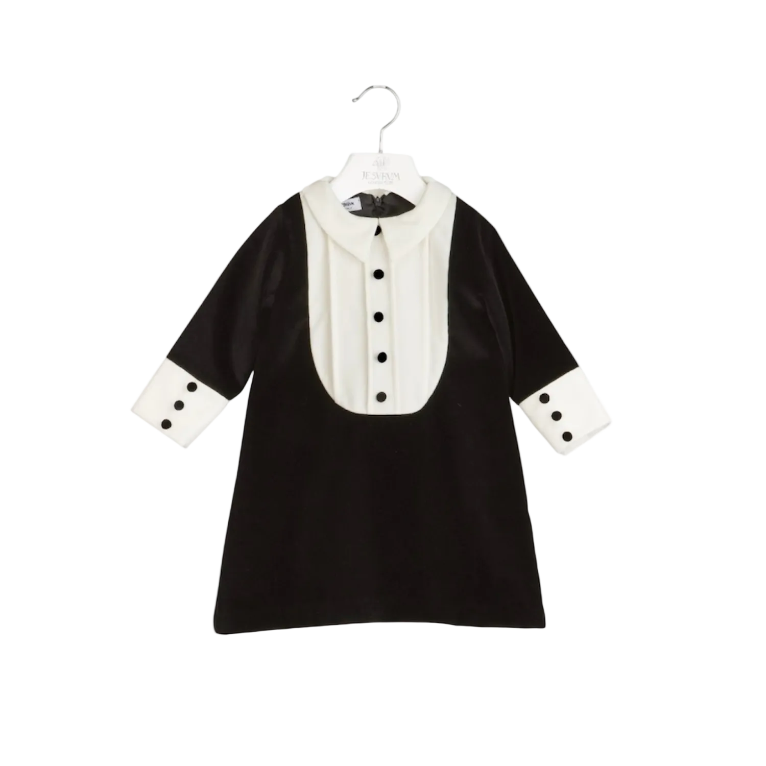 Corallo Velvet Dress | Black