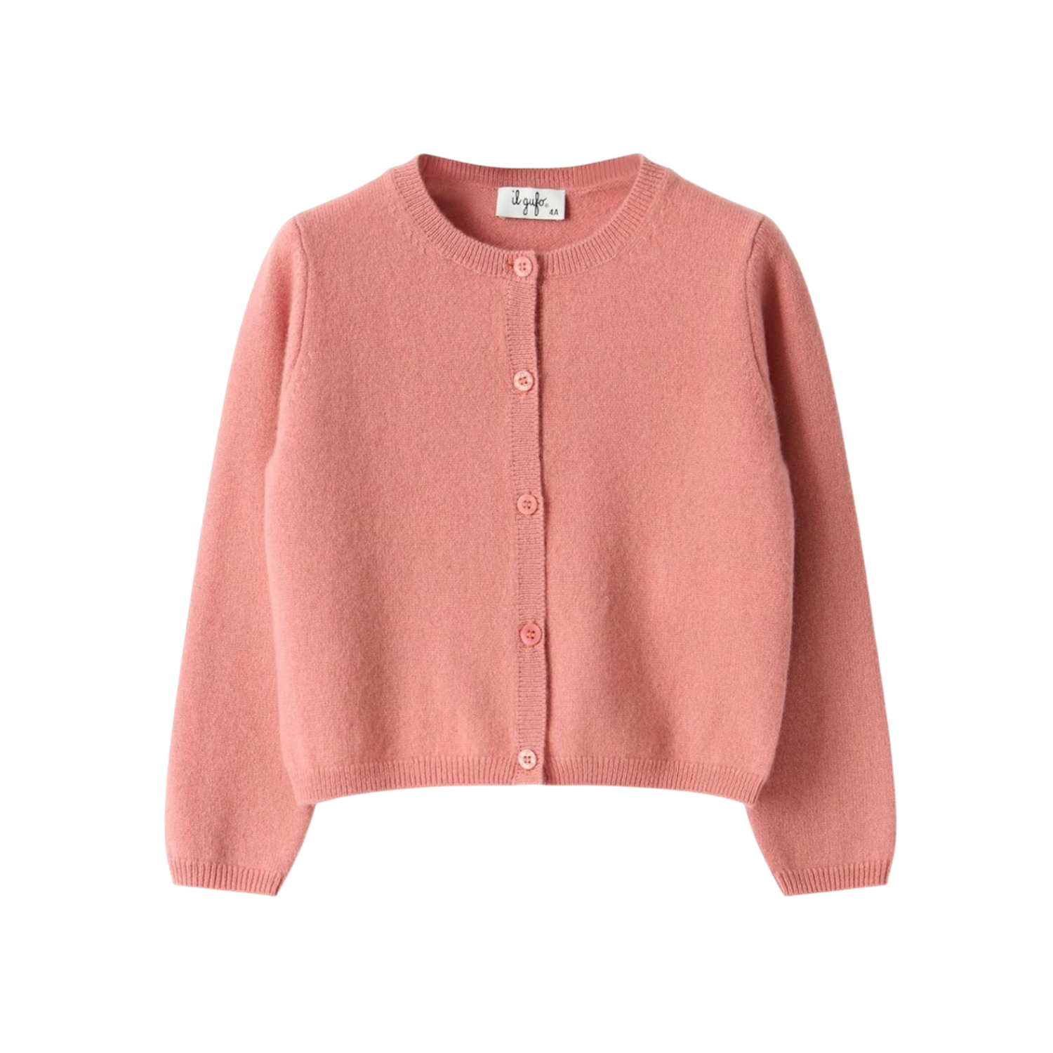 Cashmere Cardigan | Pink Grapefruit