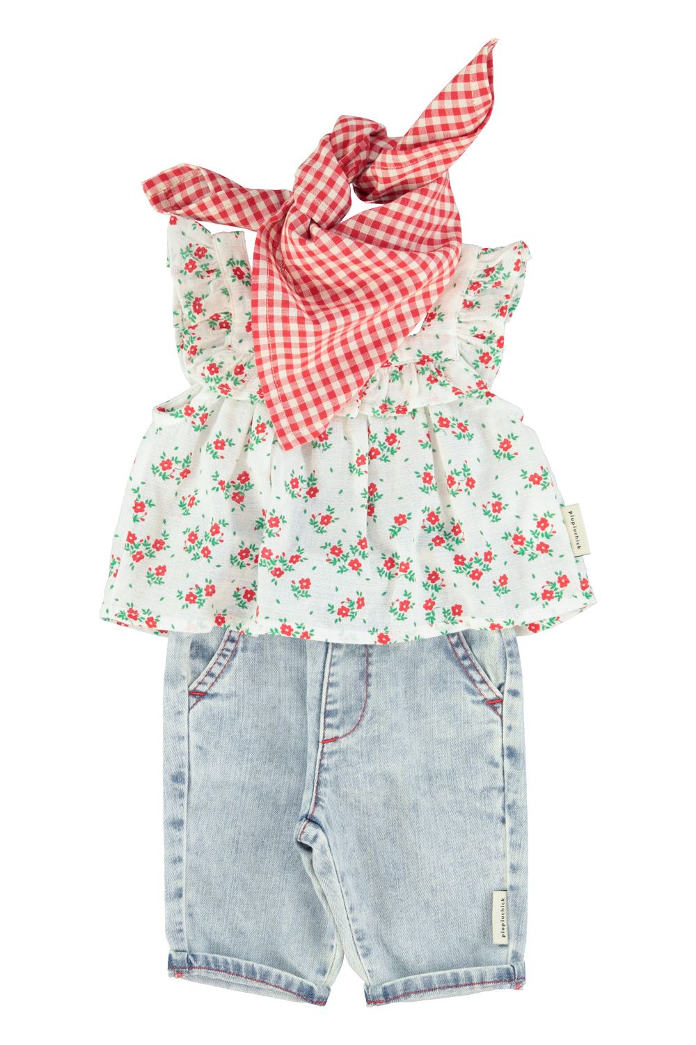 Baby Trouser | Light Blue Denim