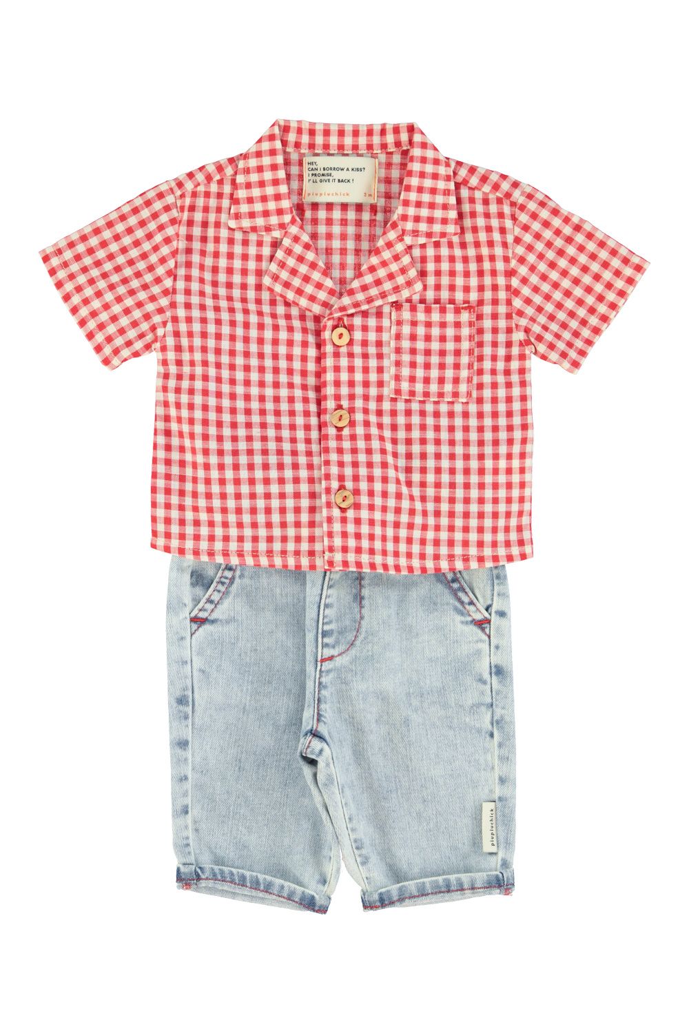 Baby Trouser | Light Blue Denim