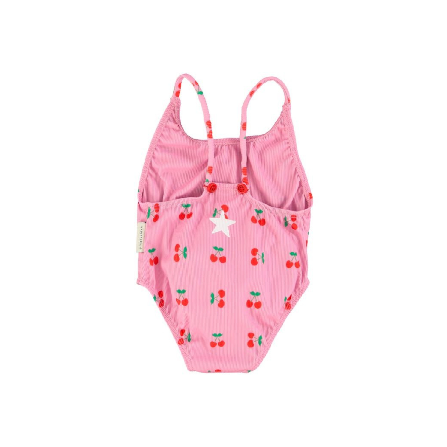 Cherries Print Swimsuit | Pink