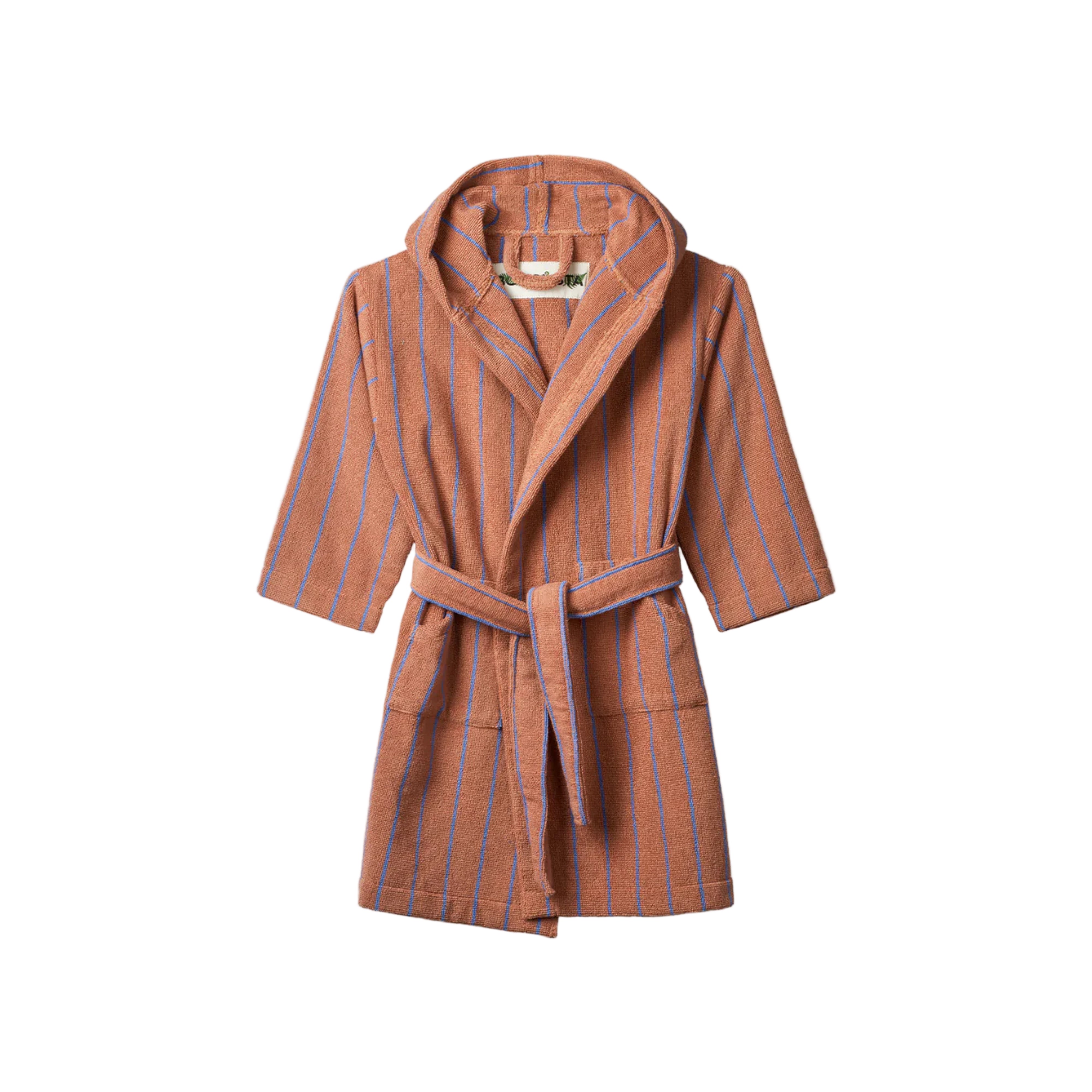 Naram Kids Bathrobe | Striped