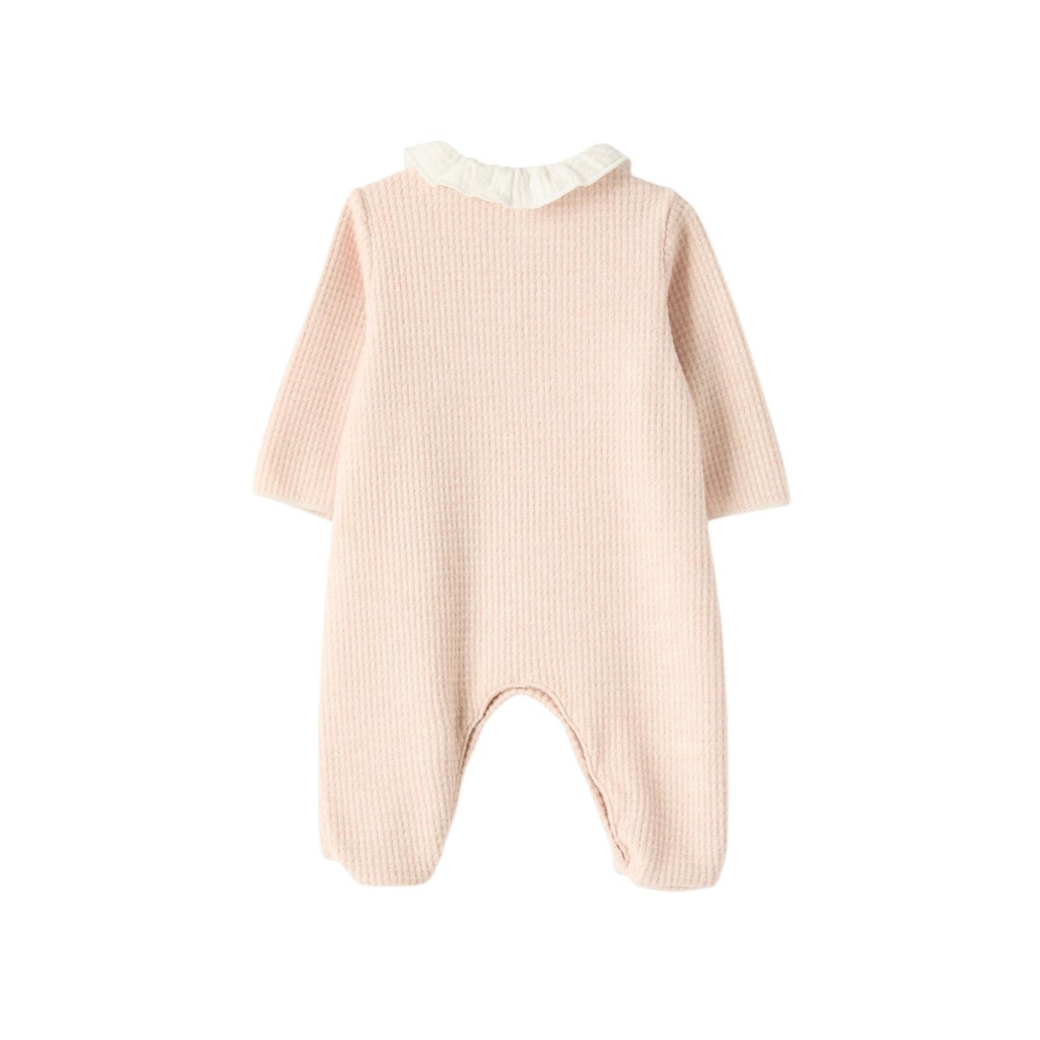 Romper with Ruffles | Smoothie Pink