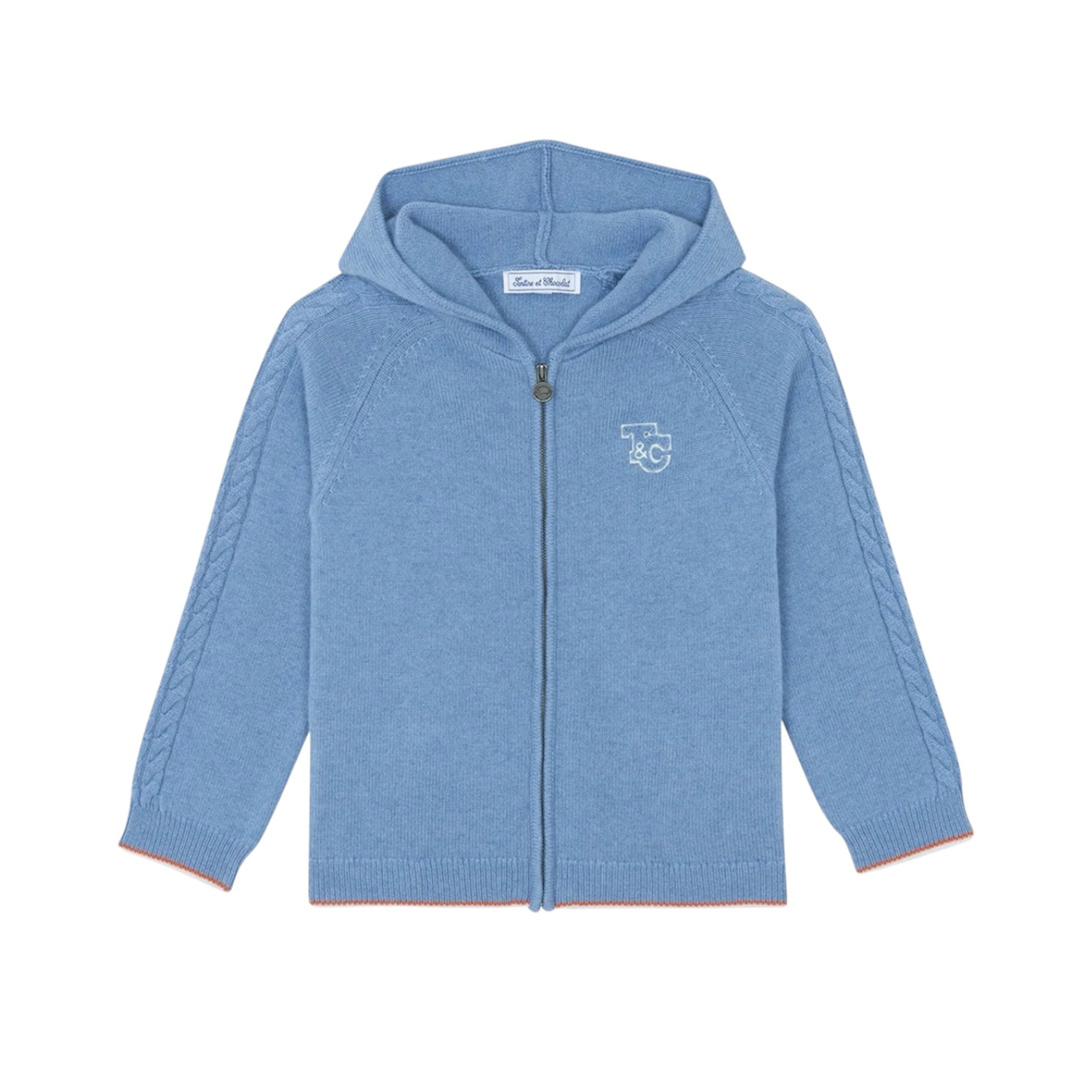 Gilet Cardigan | Grey Blue