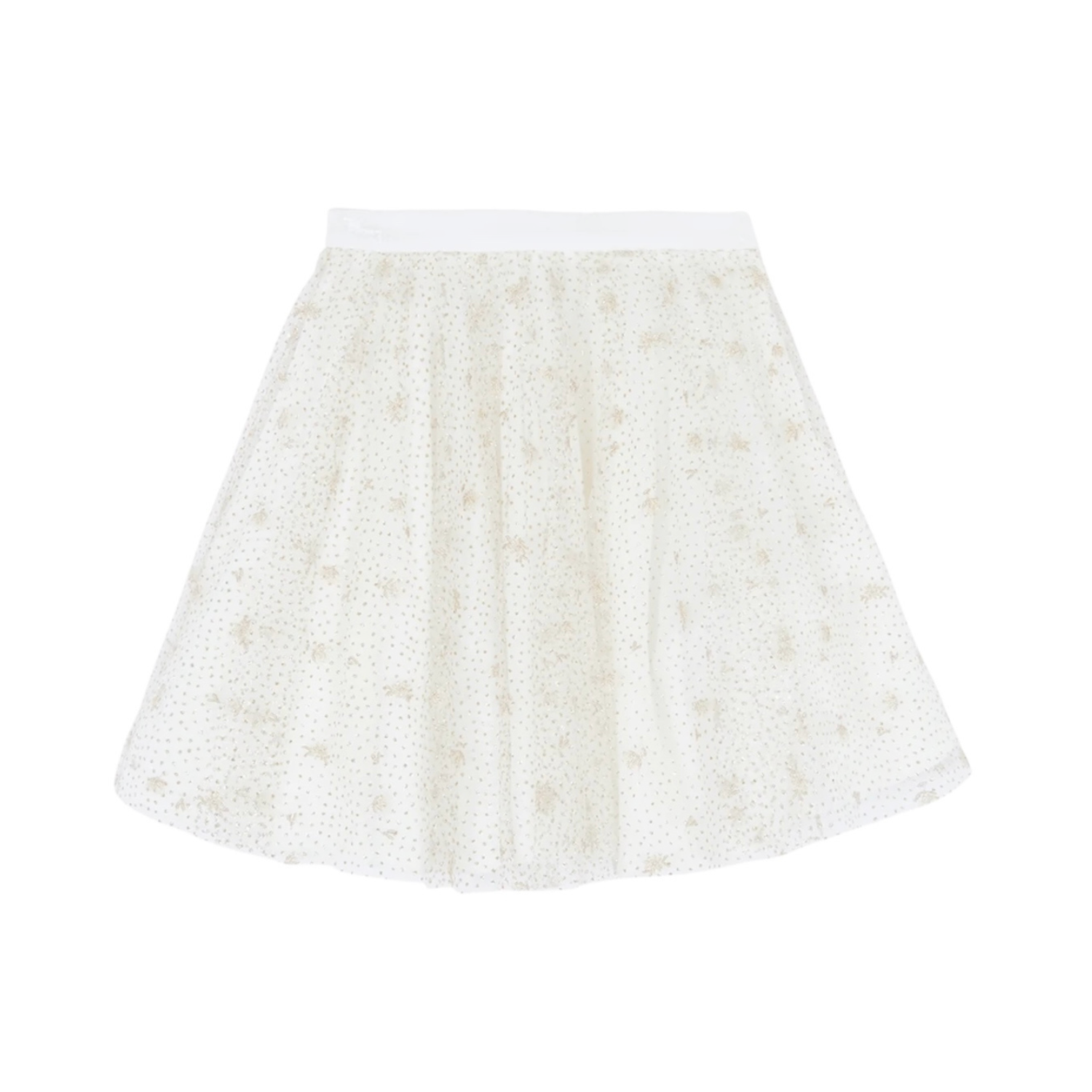 Ruffled Skirt | Ecru
