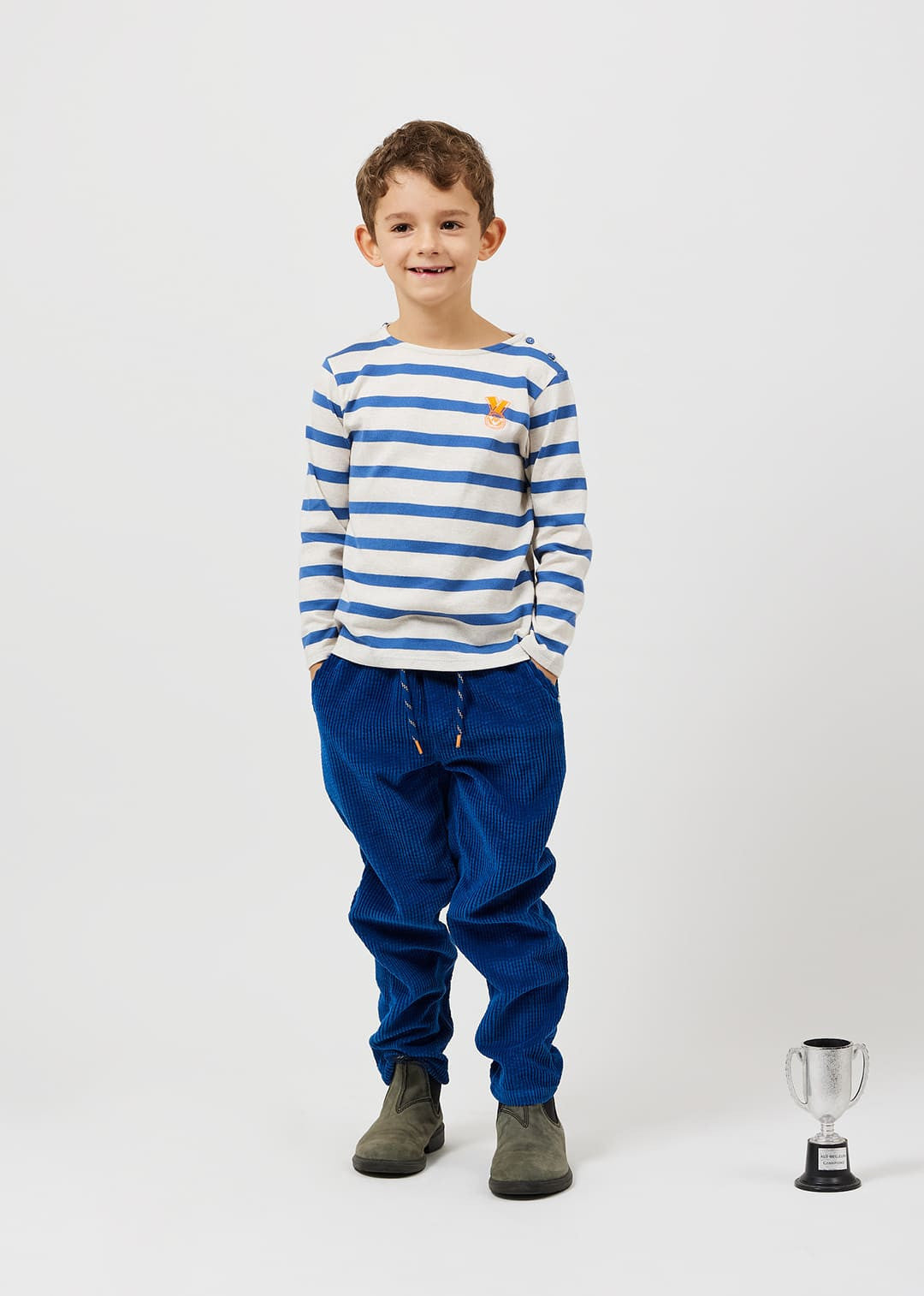 Charly Striped Shirt | Bleu