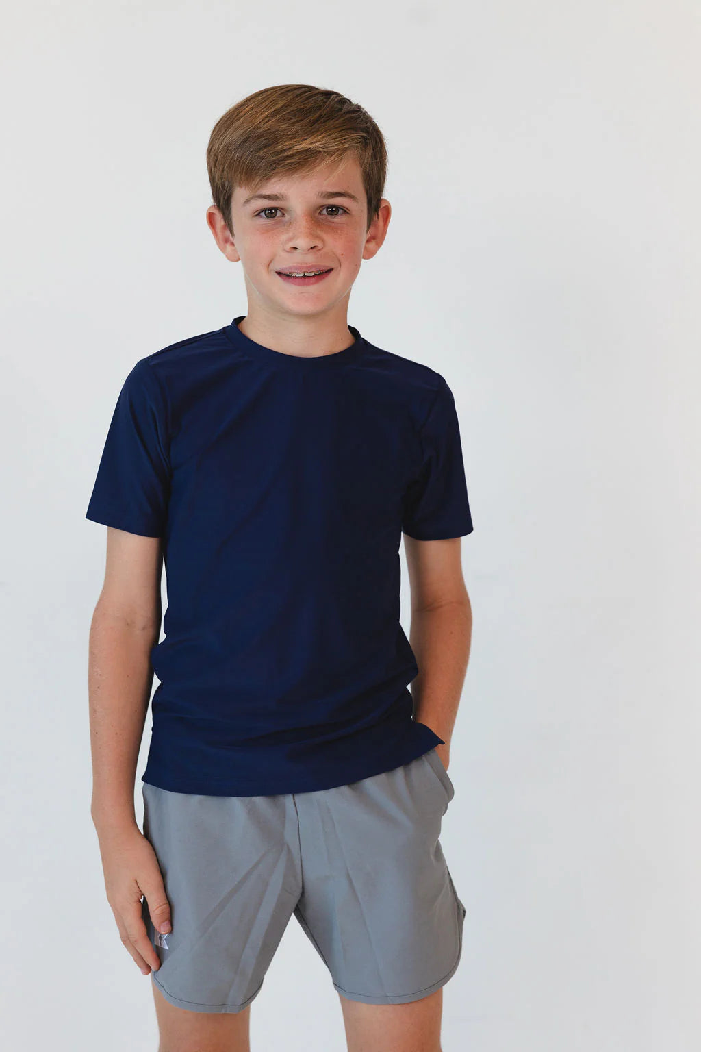 Boys Practice Shirt | Navy