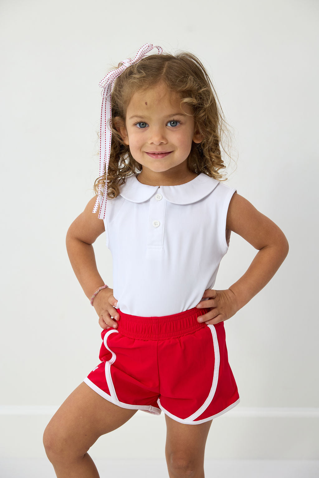 Girls Super Short | Red