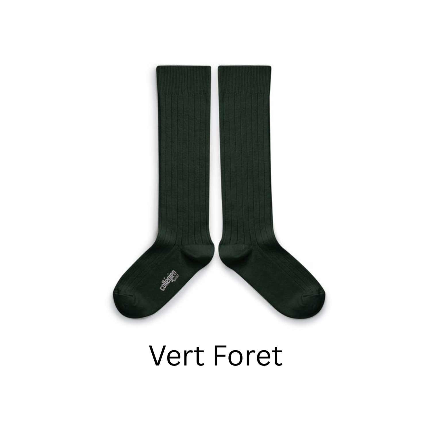 Ribbed Knee High Socks