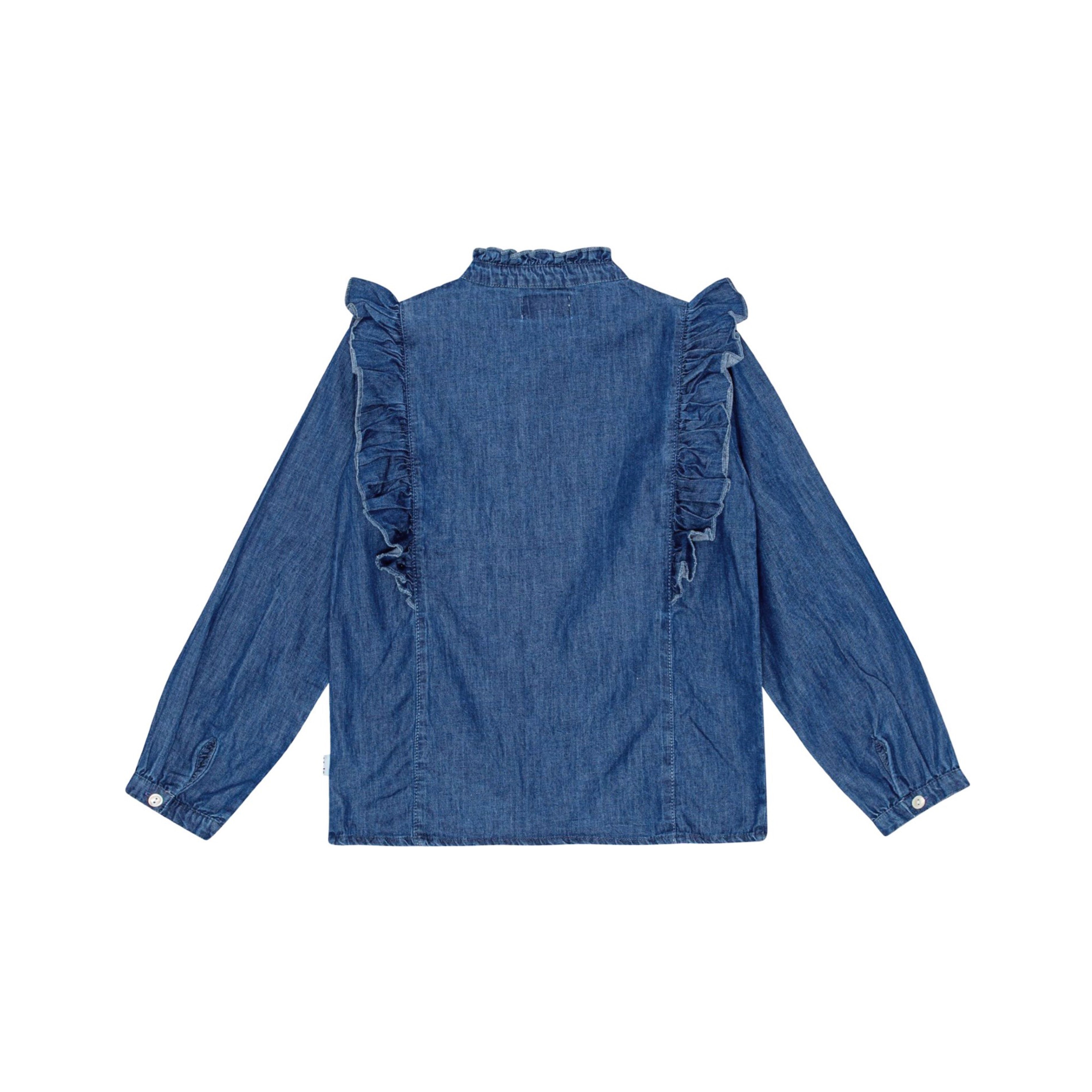 Raphaella Long Sleeve Shirt | Washed Blue