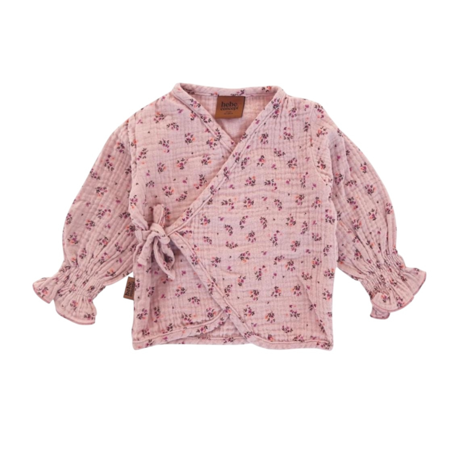 Muslin Baby Jacket | Pink Floral