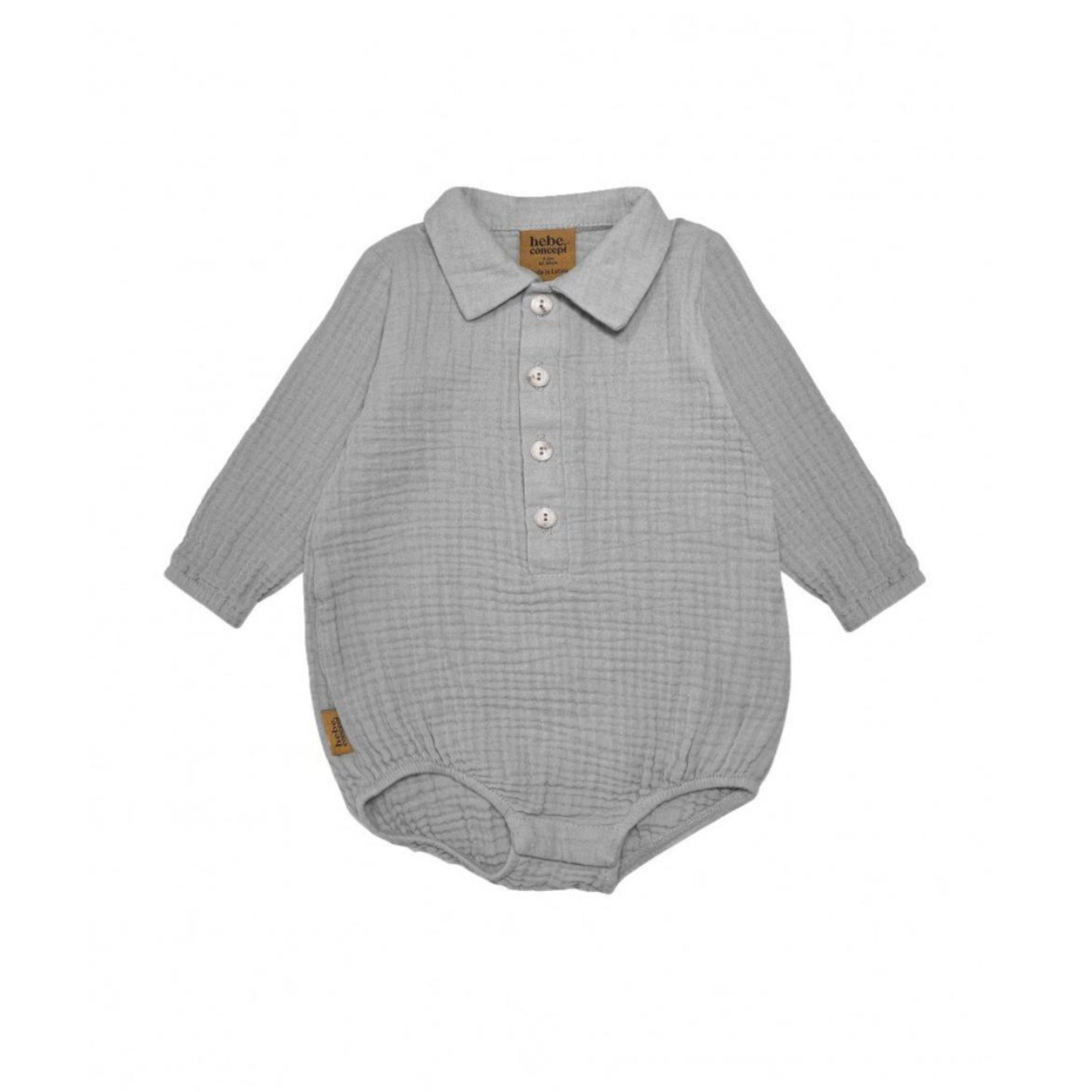 Muslin Romper | Grey