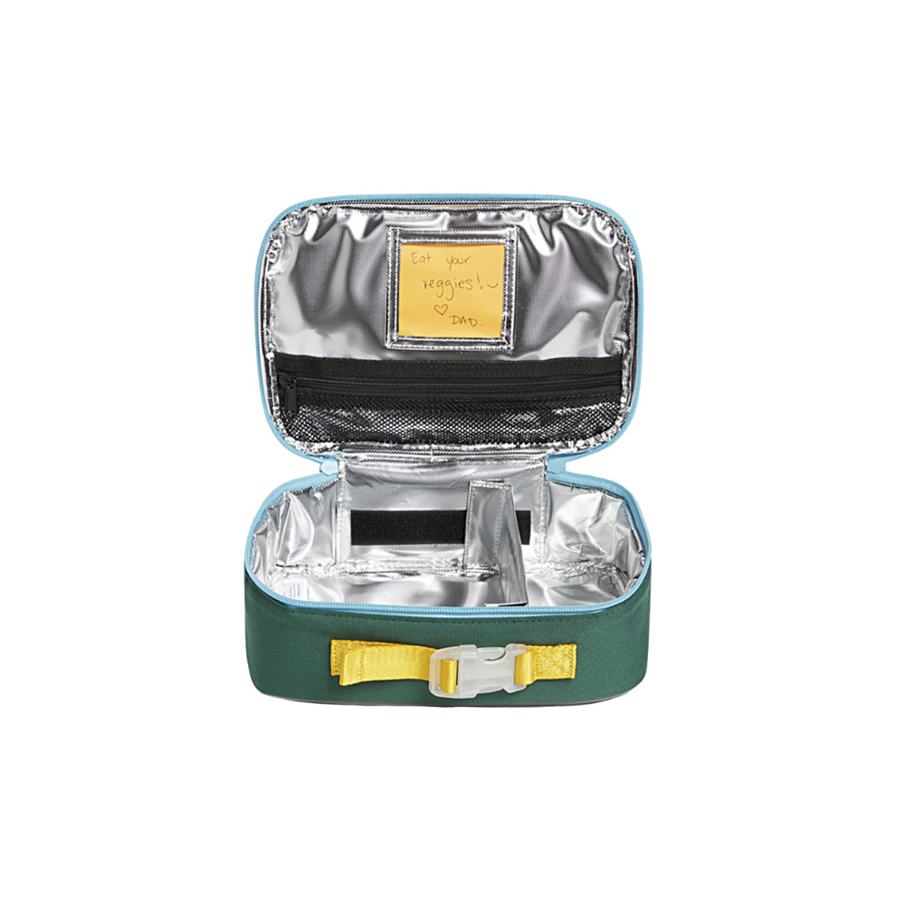 Rodgers Lunch Box | Blue Checkerboard