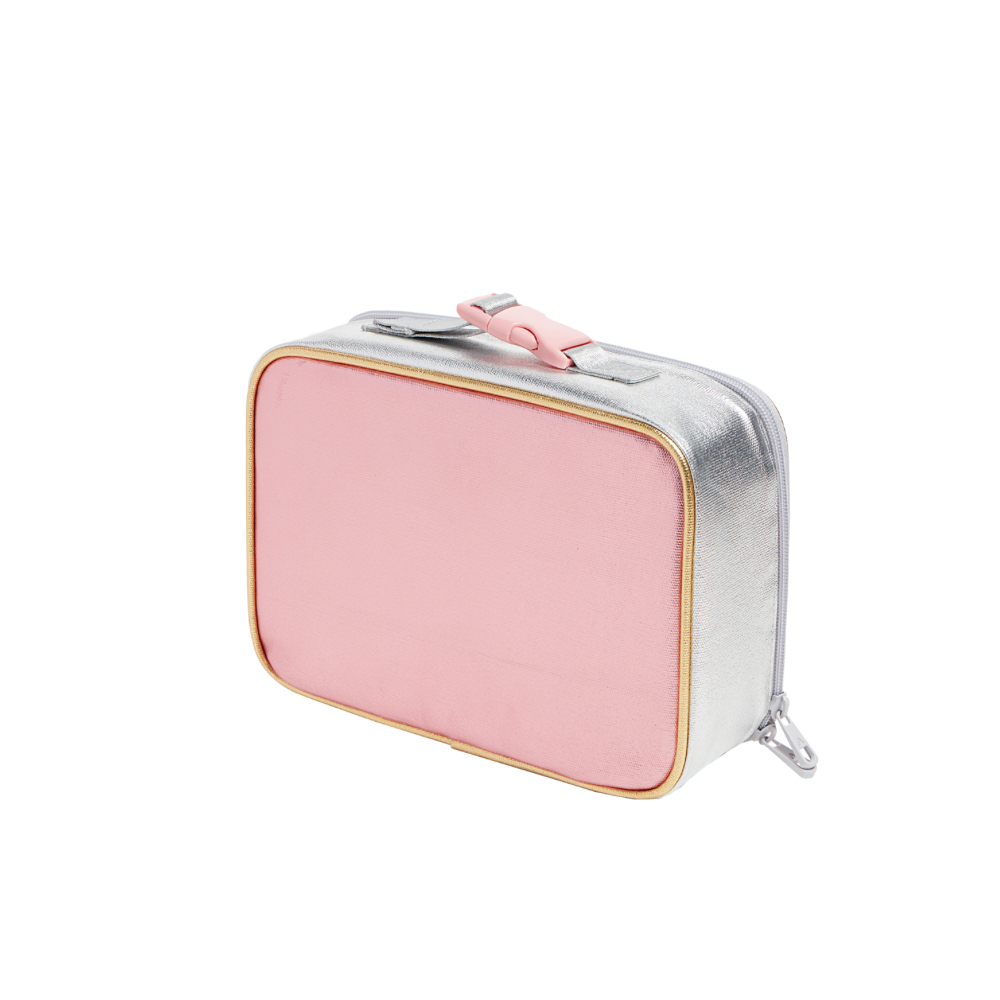 Rodgers Lunch Box | Pink/Silver