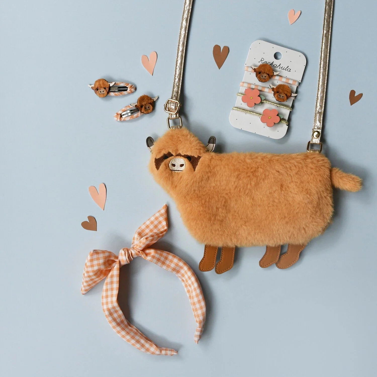 Edelweiss Gingham Tie Headband