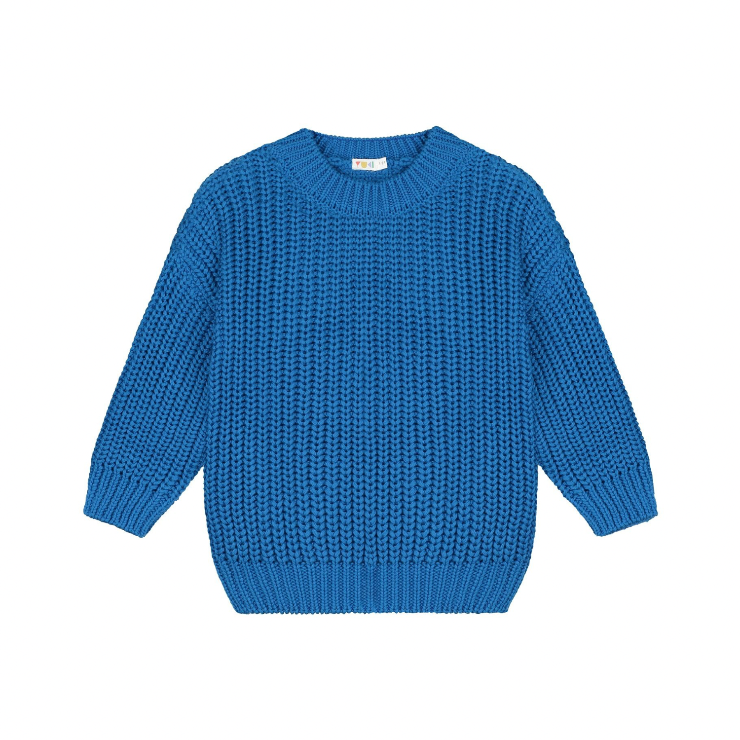 Chunky Knitted Sweater | Royal Blue