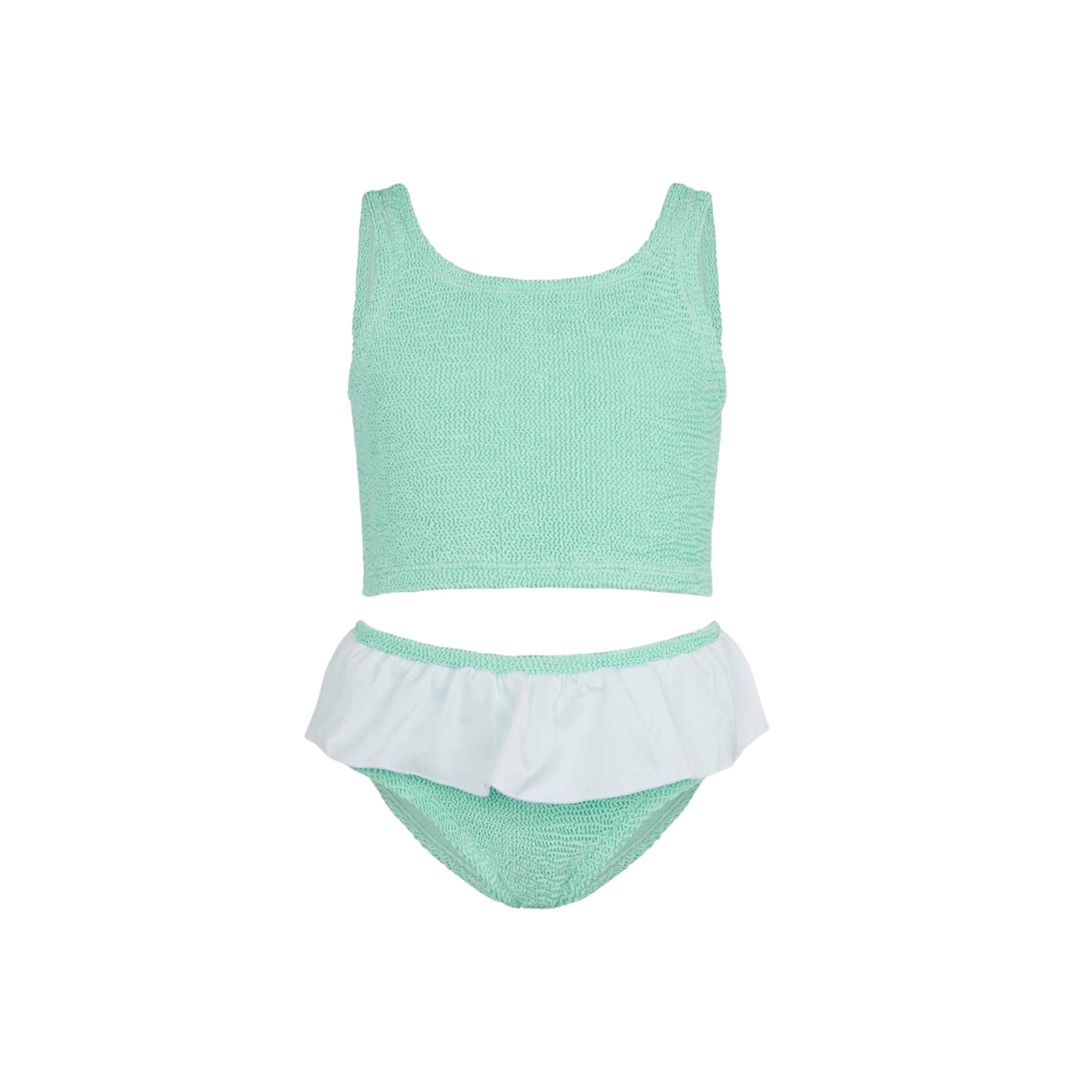 Olive Bikini | Metallic Mint