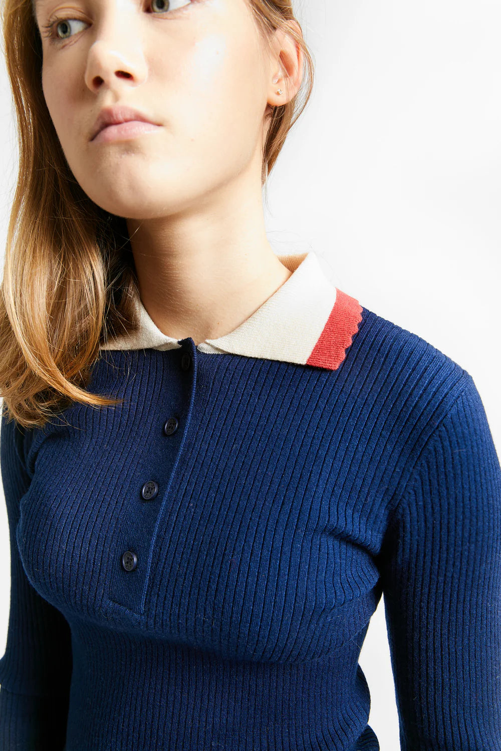 Today Polo Pullover | Navy
