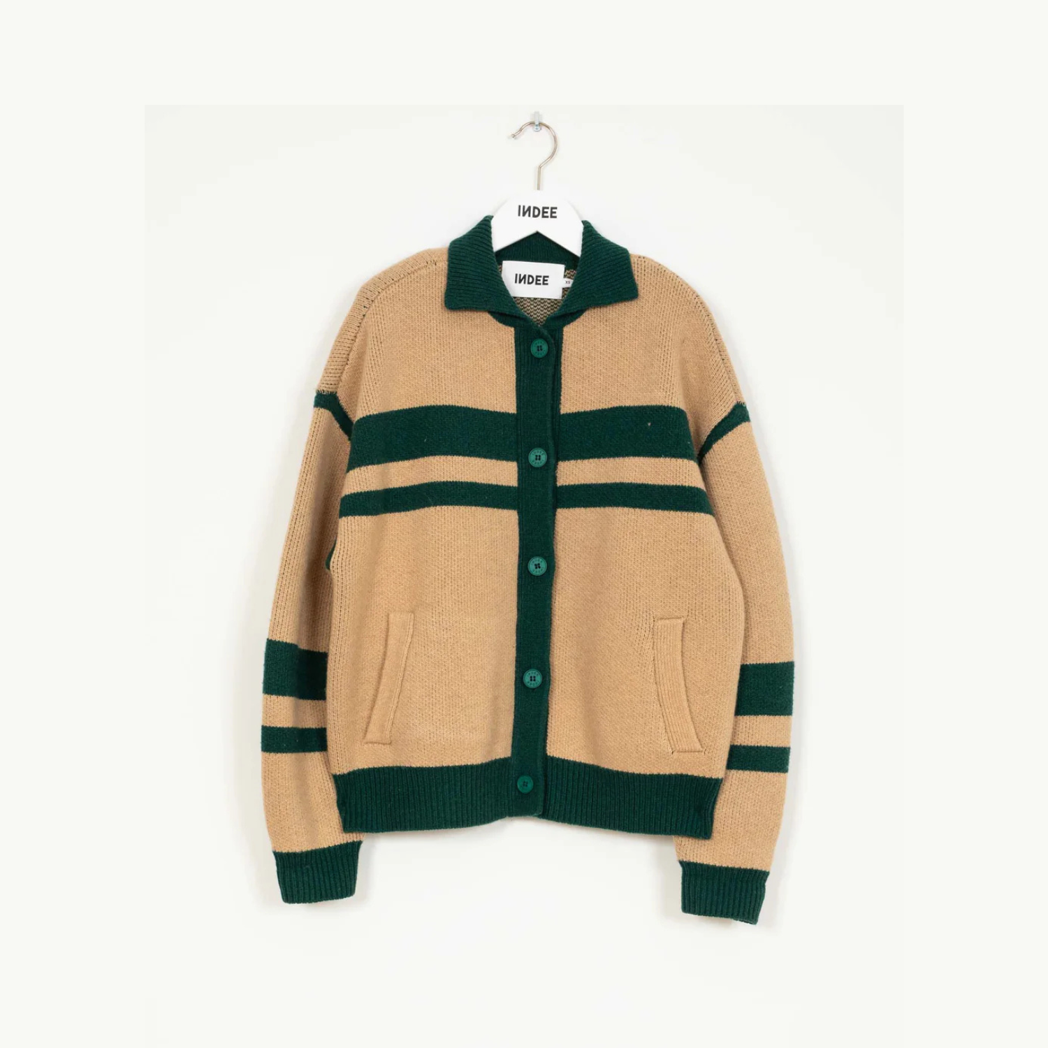 Talent Knit Cardigan | Green